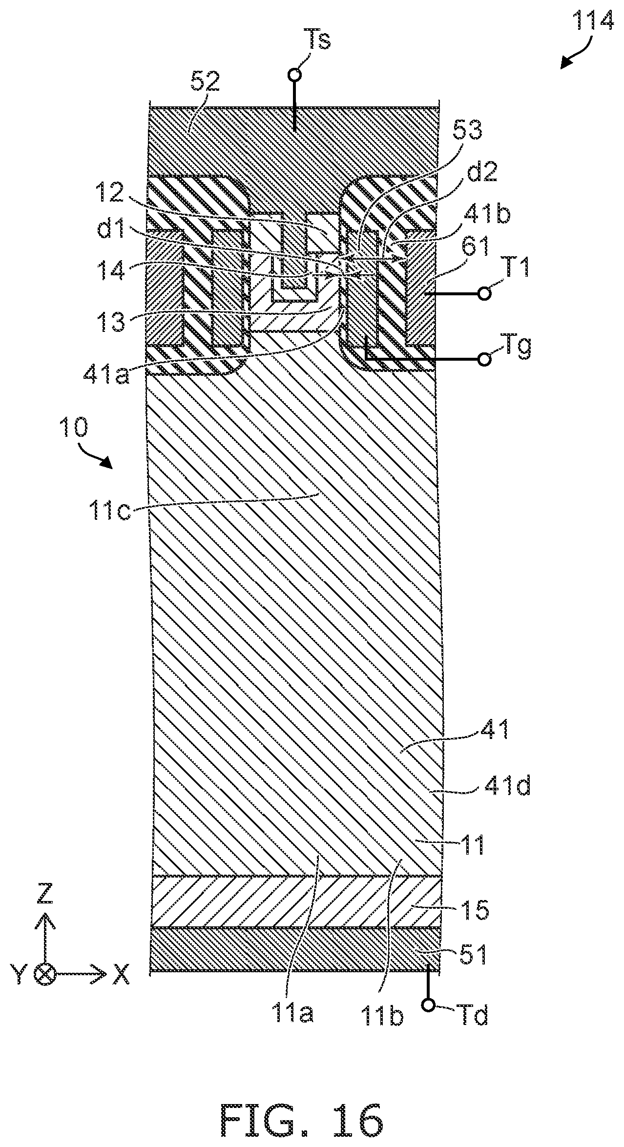 Patent US11777025 Figure 16 – Semiconductor device