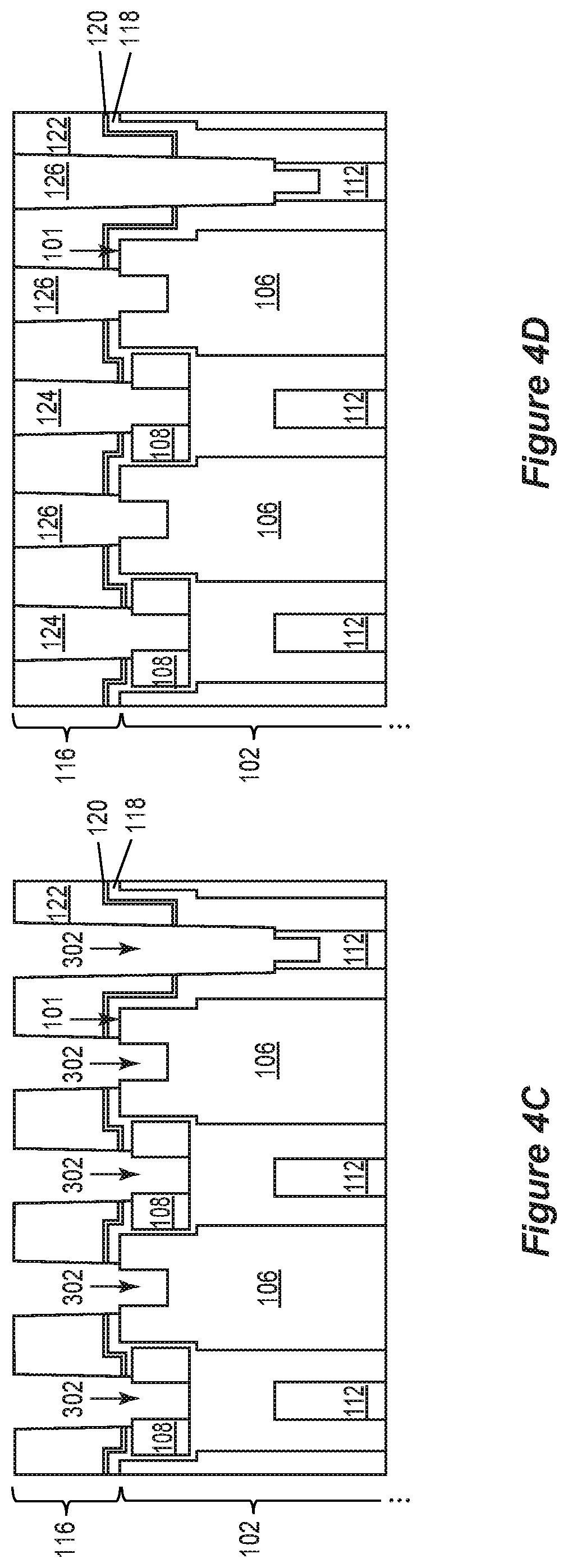 Patent US11777026 Figure 7 – Power semiconductor device having low-k dielectric gaps between adjacent metal contacts