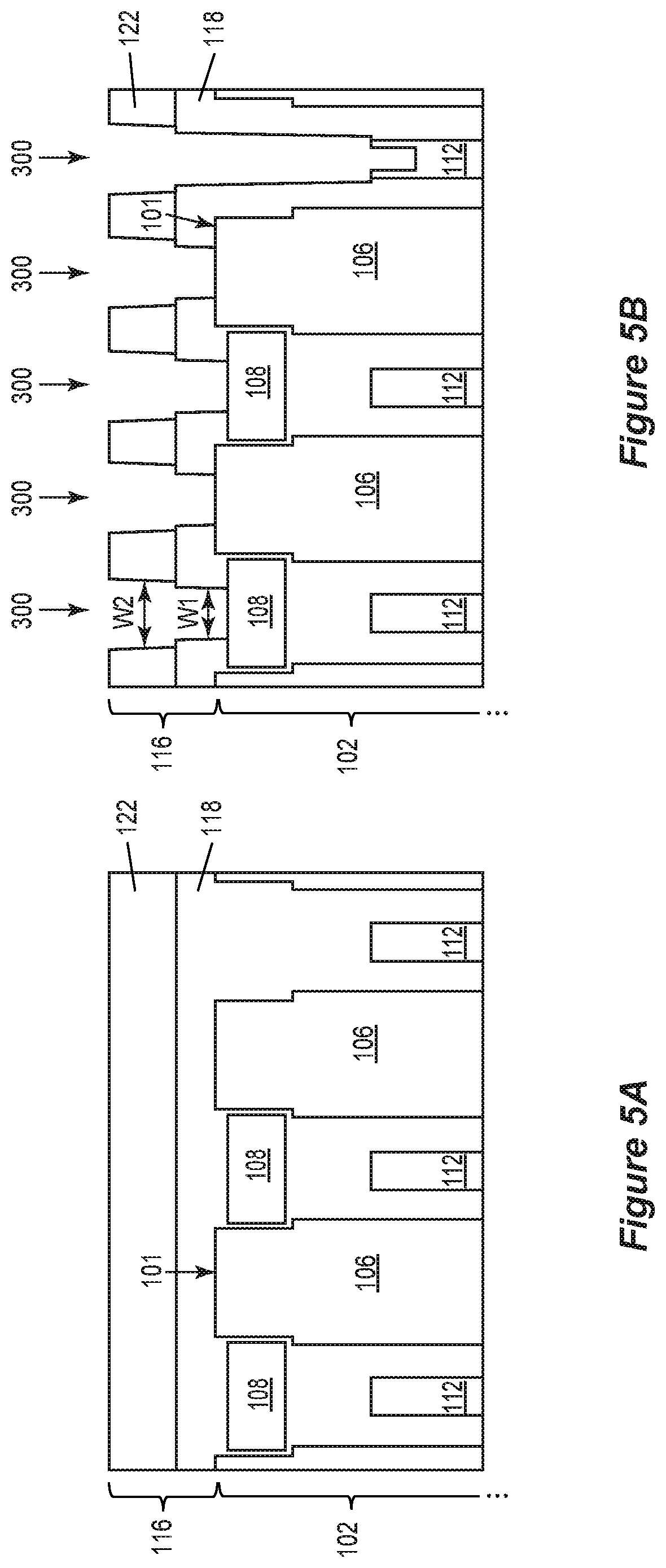 Patent US11777026 Figure 9 – Power semiconductor device having low-k dielectric gaps between adjacent metal contacts
