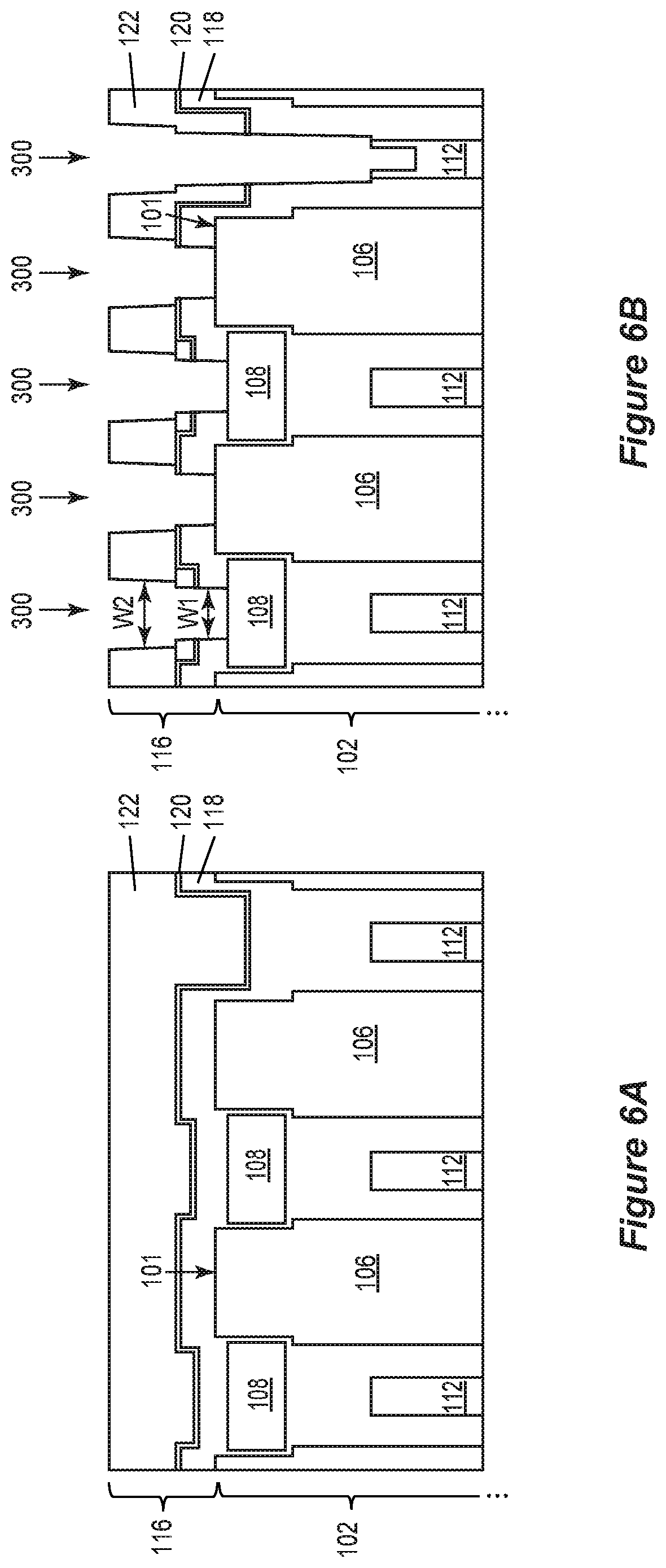 Patent US11777026 Figure 12 – Power semiconductor device having low-k dielectric gaps between adjacent metal contacts