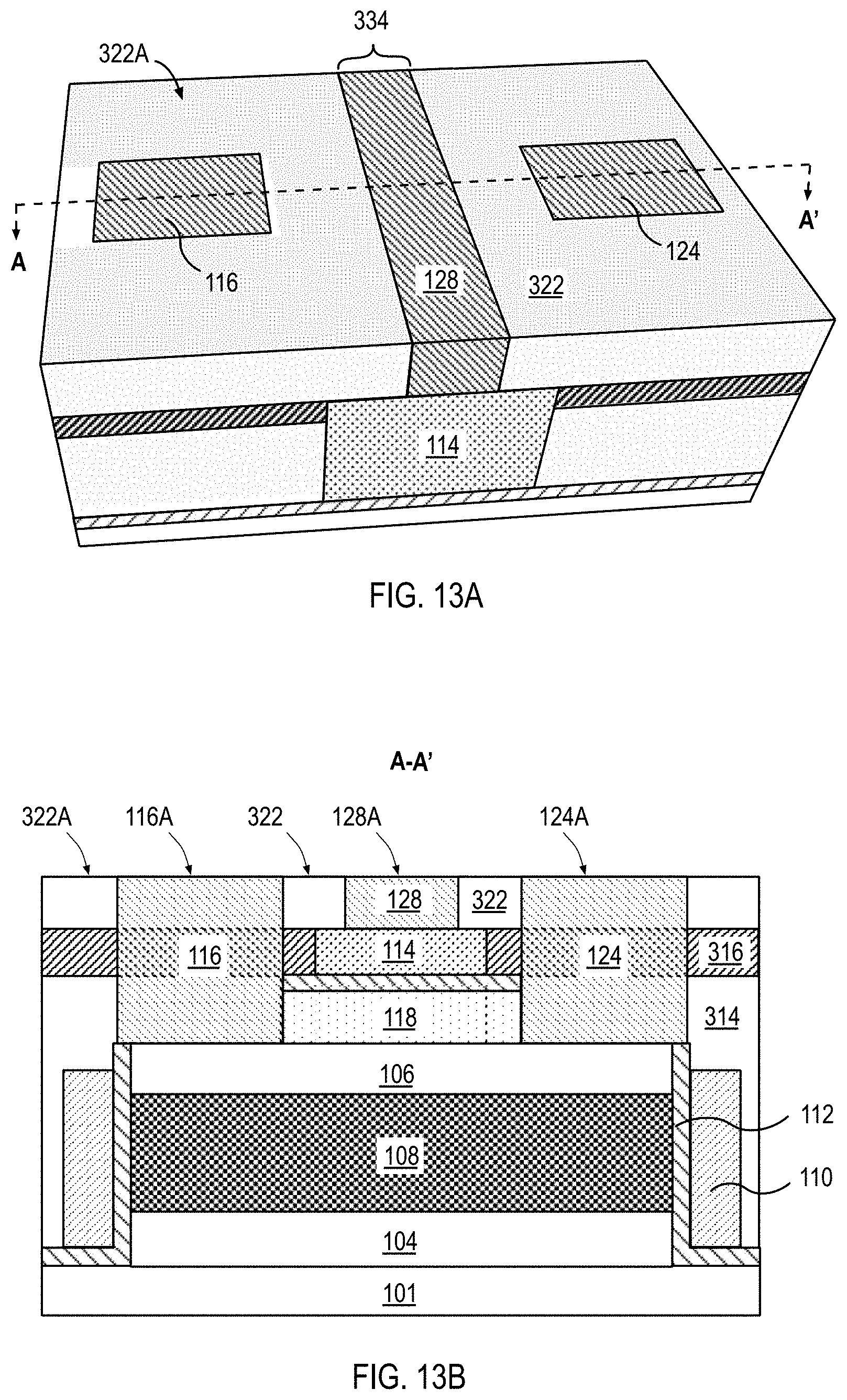 Patent US11777029 Figure 14 – Vertical transistors for ultra-dense logic and memory applications
