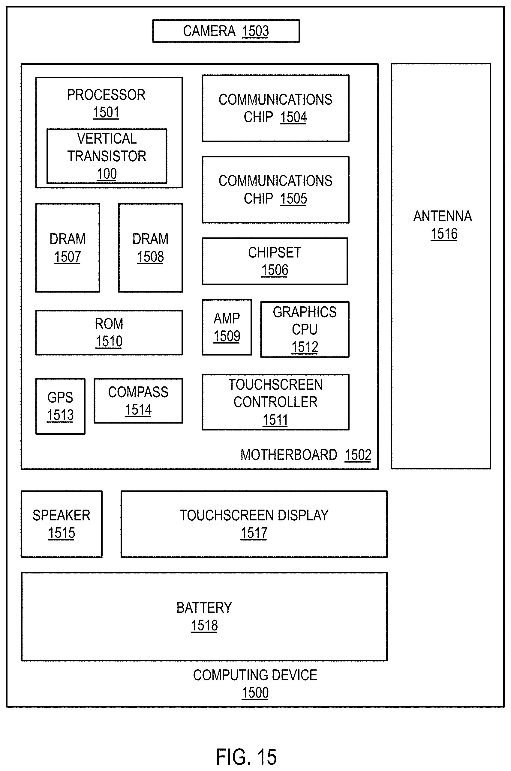 Patent US11777029 Figure 16 – Vertical transistors for ultra-dense logic and memory applications