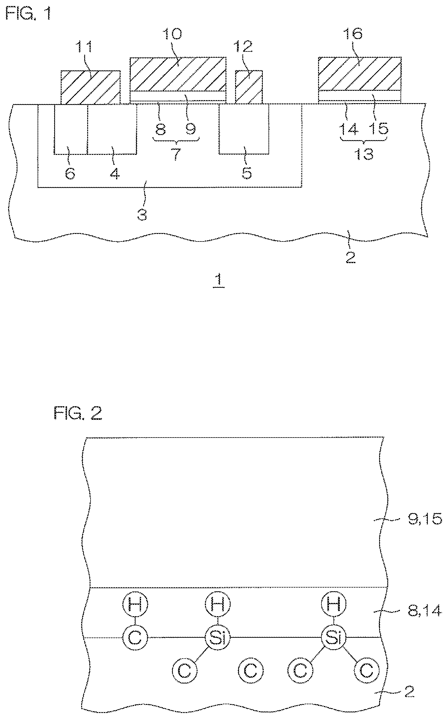 Patent US11777030 Figure 1 – Semiconductor device