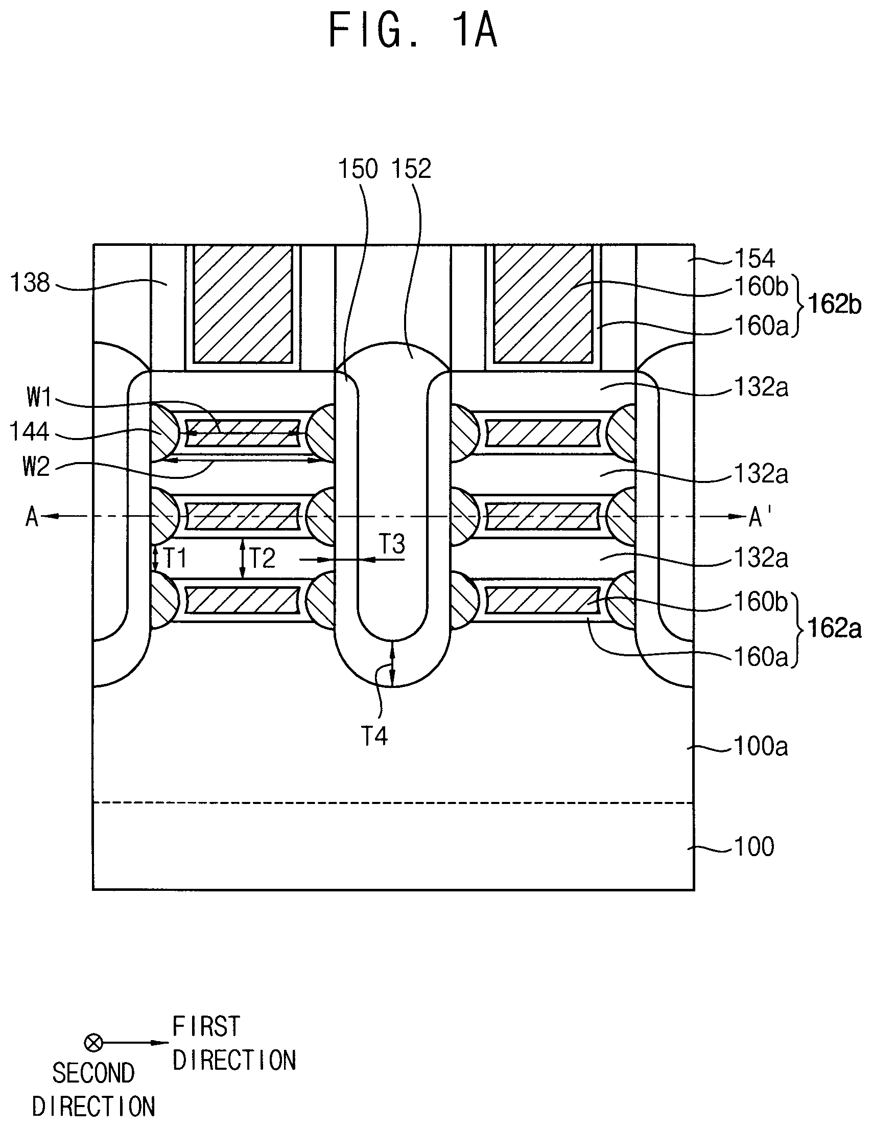 Patent US11777032 — Semiconductor devices and methods of manufacturing the same — Figure 1