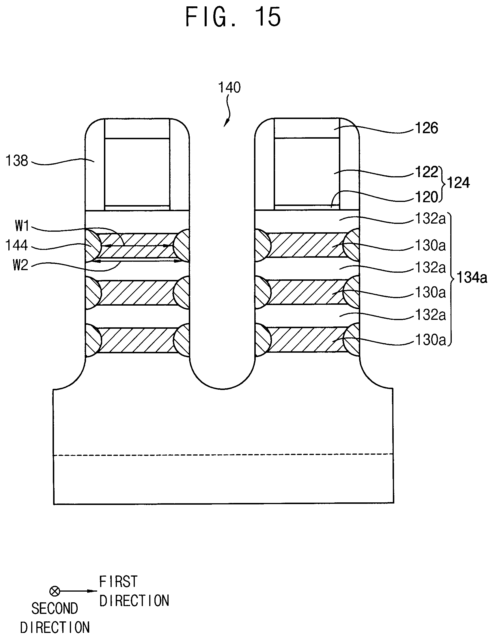 Patent US11777032 Figure 17 – Semiconductor devices and methods of manufacturing the same