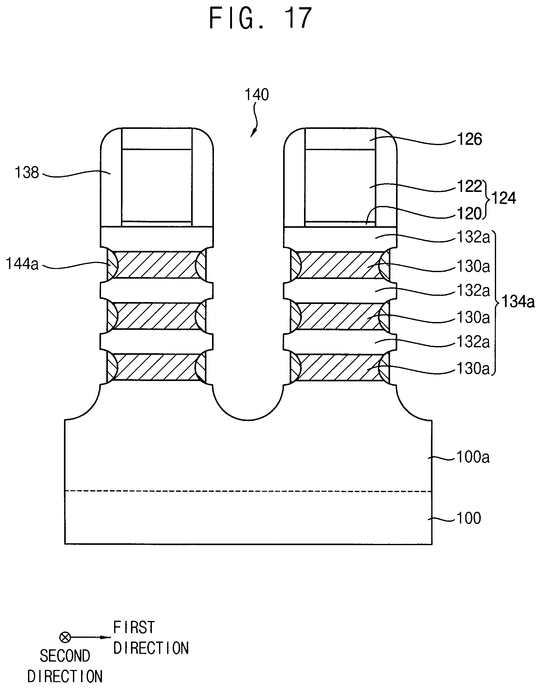 Patent US11777032 Figure 19 – Semiconductor devices and methods of manufacturing the same