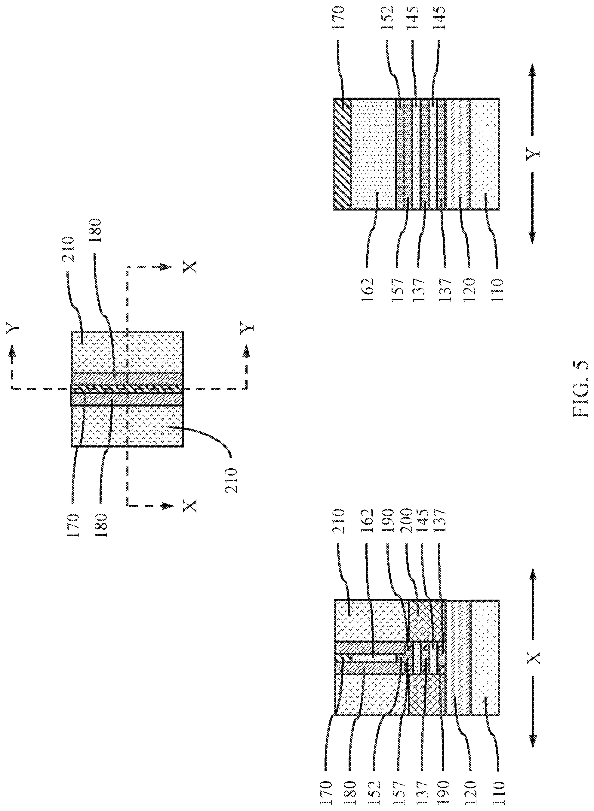 Patent US11777034 Figure 5 – Hybrid complementary field effect transistor device