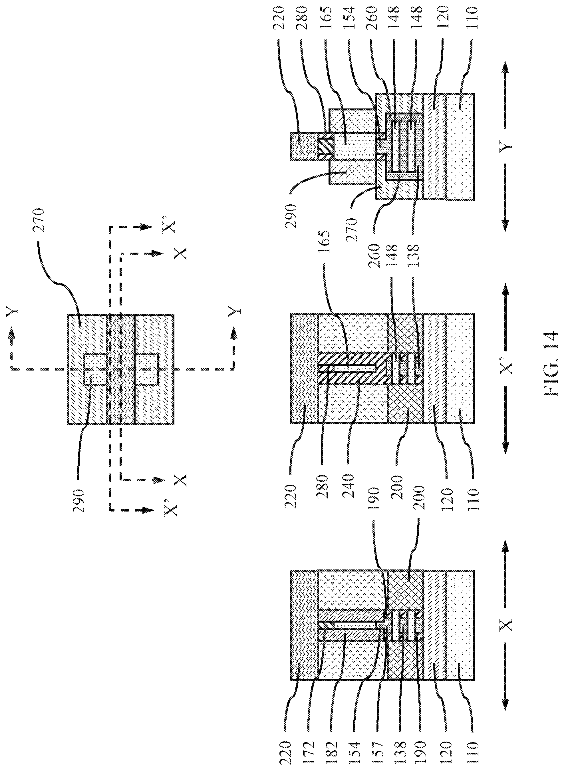 Patent US11777034 Figure 14 – Hybrid complementary field effect transistor device