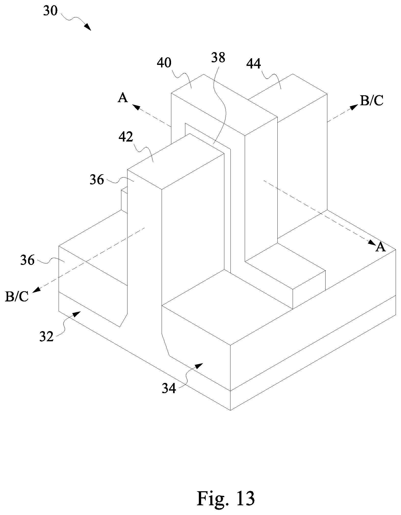Patent US11777035 Figure 8 – Multi-layer film device and method