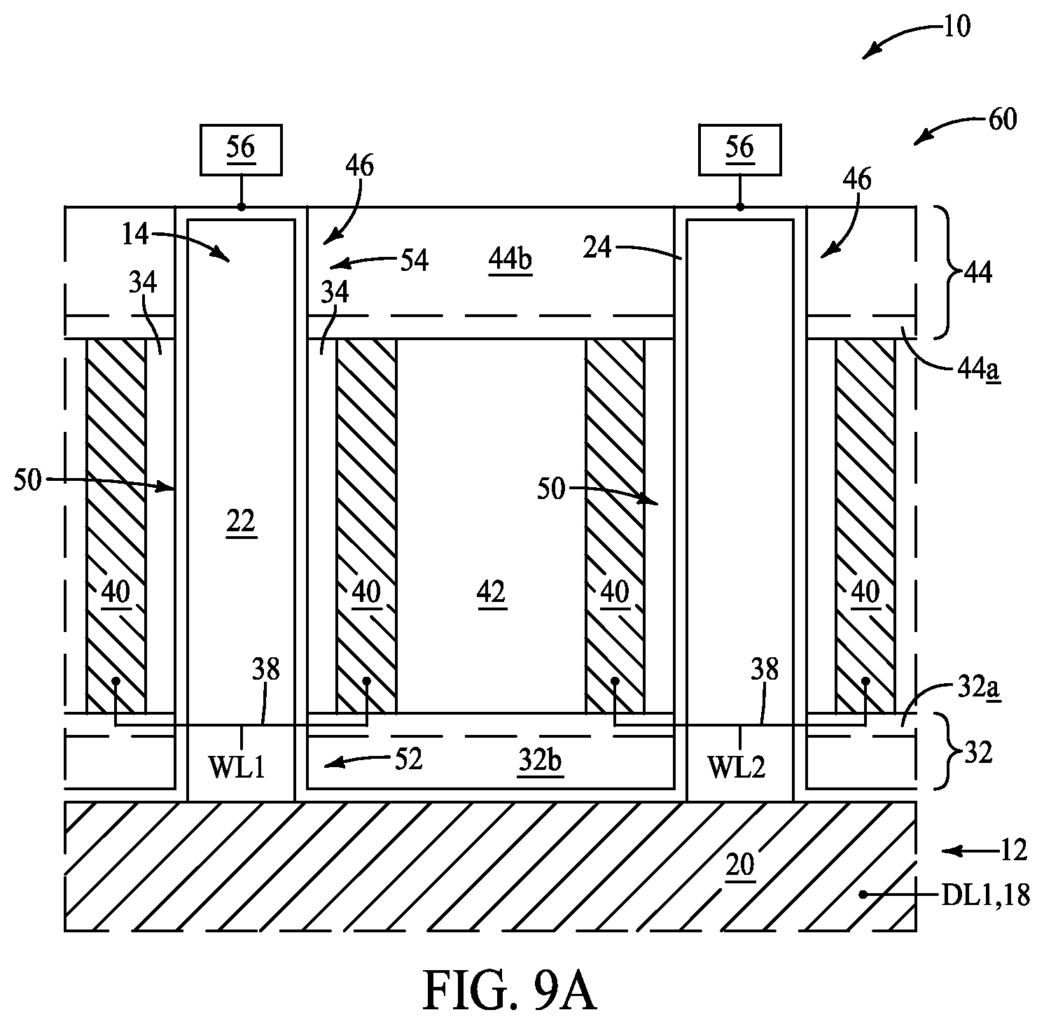 Patent US11777036 Figure 6 – Integrated assemblies and methods of forming integrated assemblies