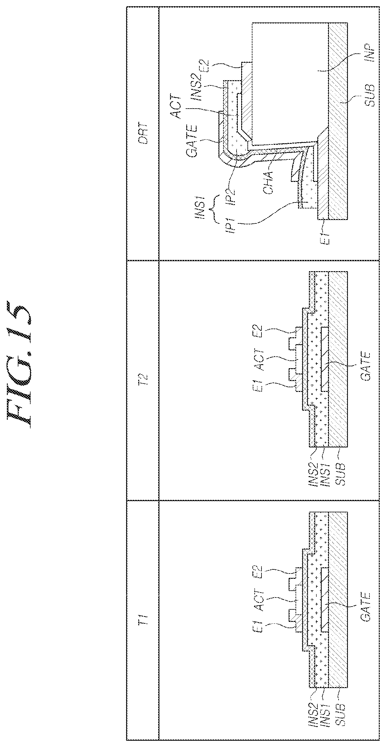Patent US11777037 Figure 15 – Transistor having vertical structure and electric device