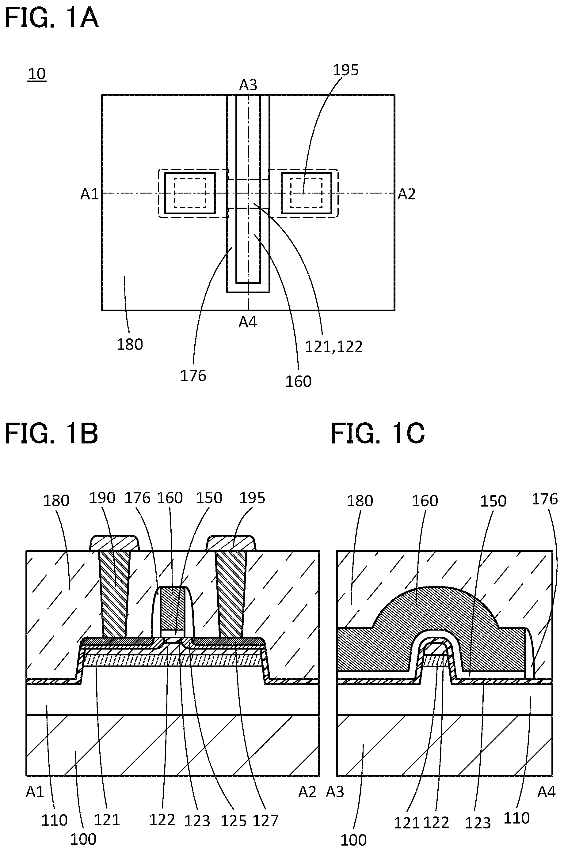 Patent US11777038 Figure 1 – Semiconductor device, method for manufacturing the same, and electronic device