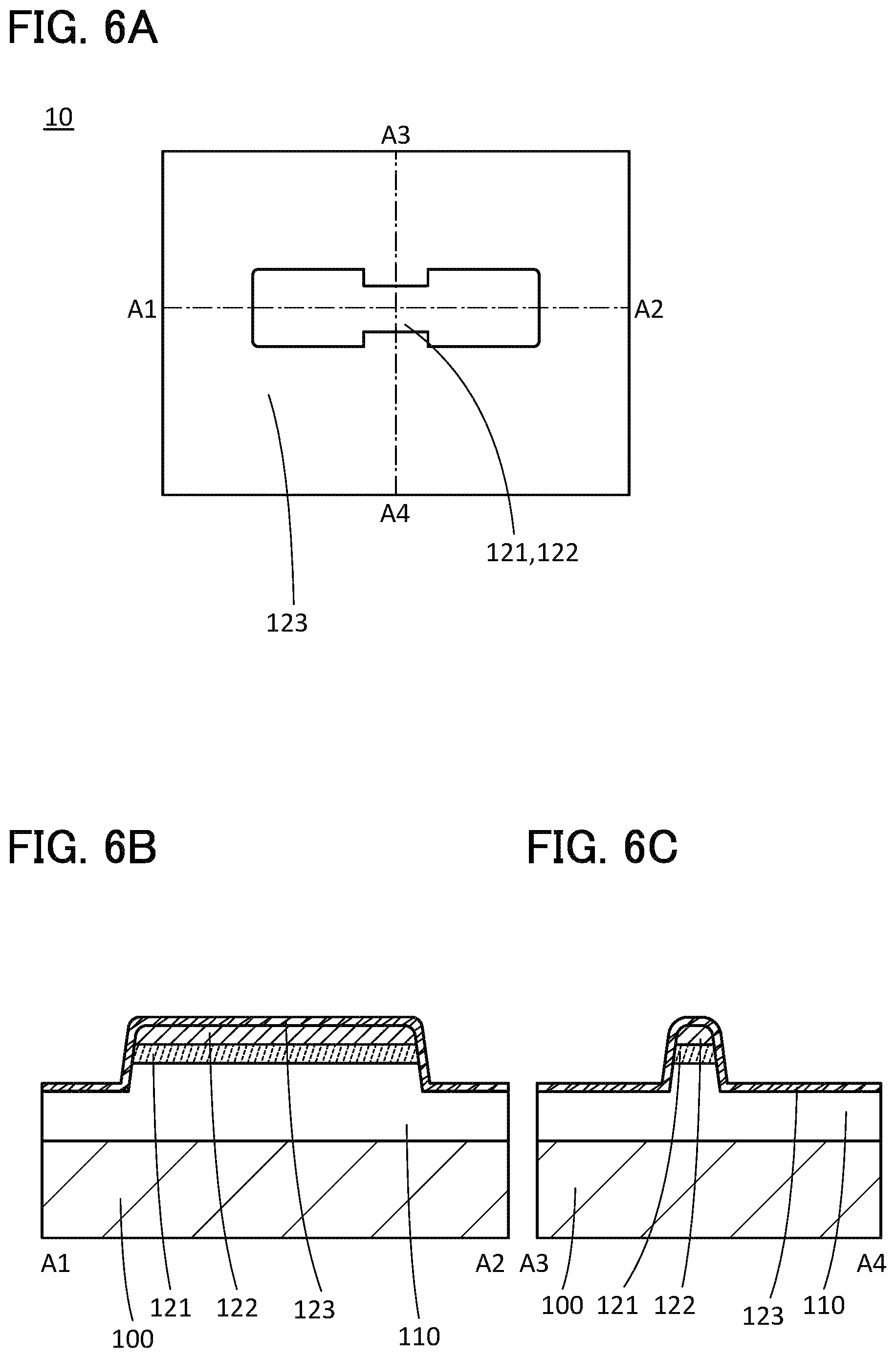 Patent US11777038 Figure 6 – Semiconductor device, method for manufacturing the same, and electronic device