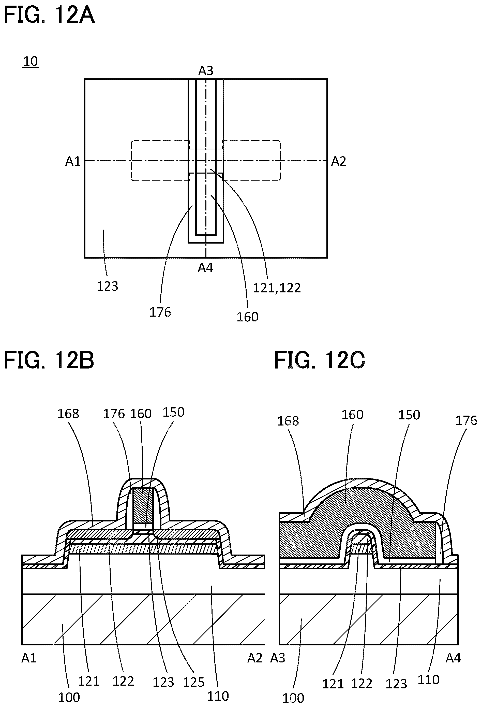 Patent US11777038 Figure 12 – Semiconductor device, method for manufacturing the same, and electronic device