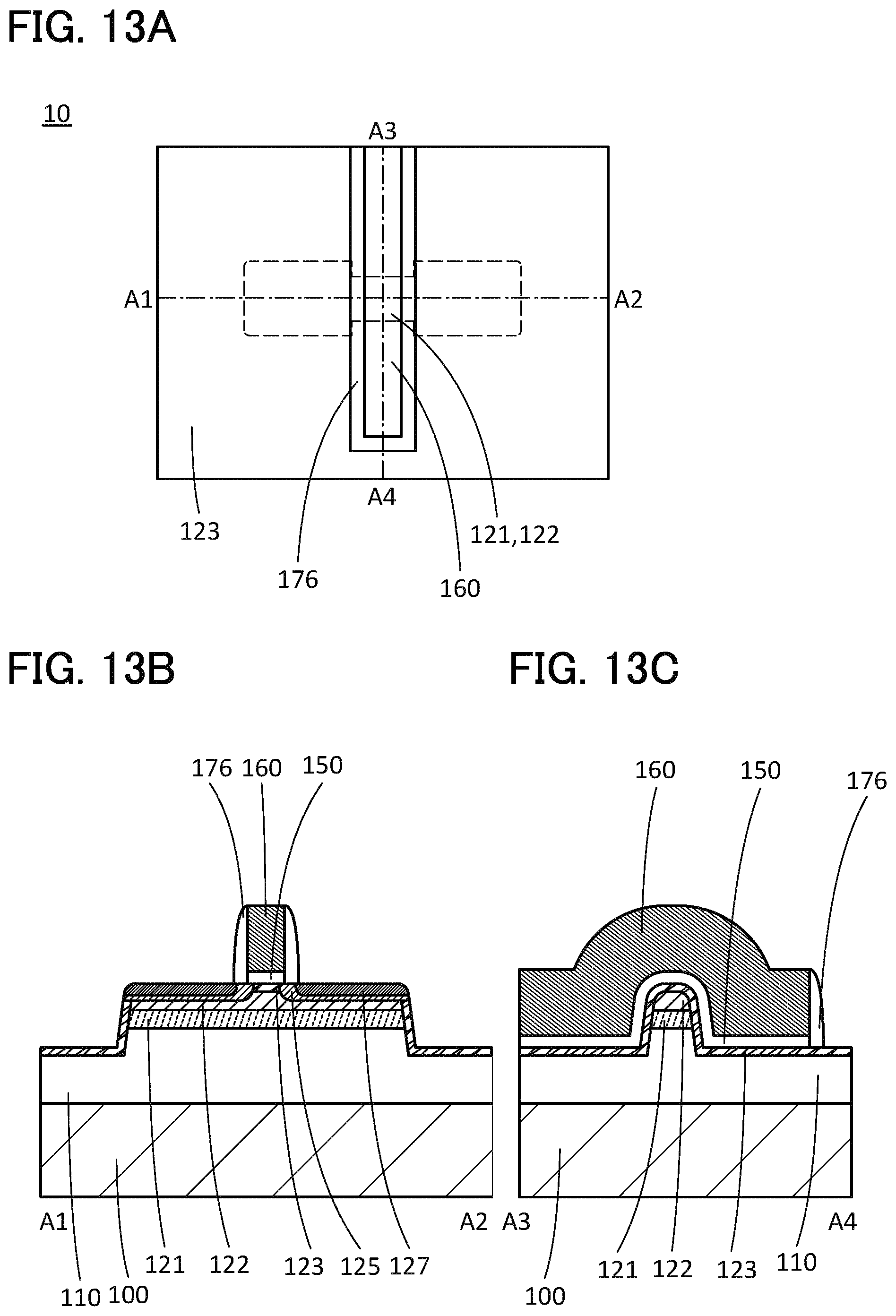 Patent US11777038 Figure 13 – Semiconductor device, method for manufacturing the same, and electronic device