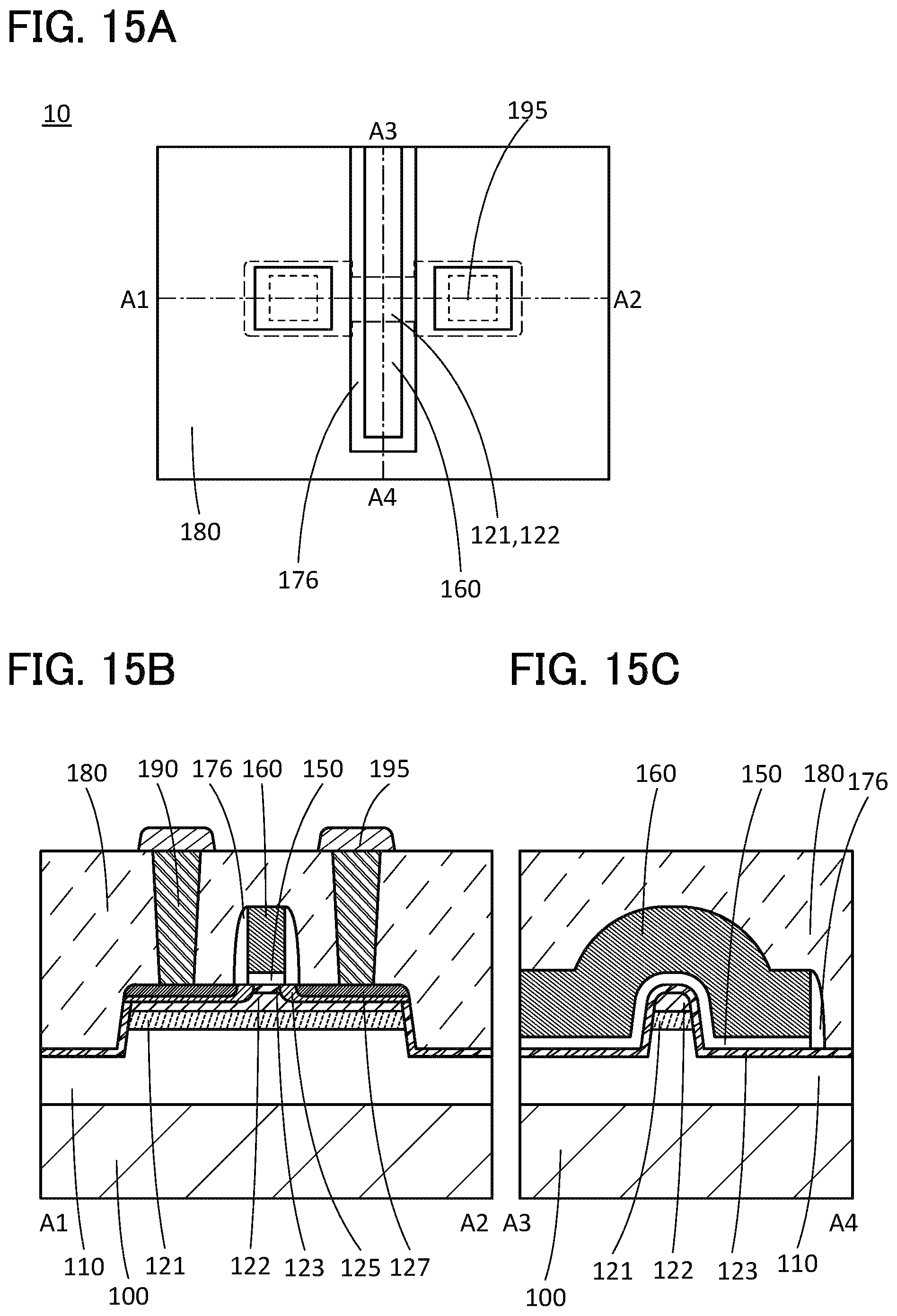Patent US11777038 Figure 15 – Semiconductor device, method for manufacturing the same, and electronic device