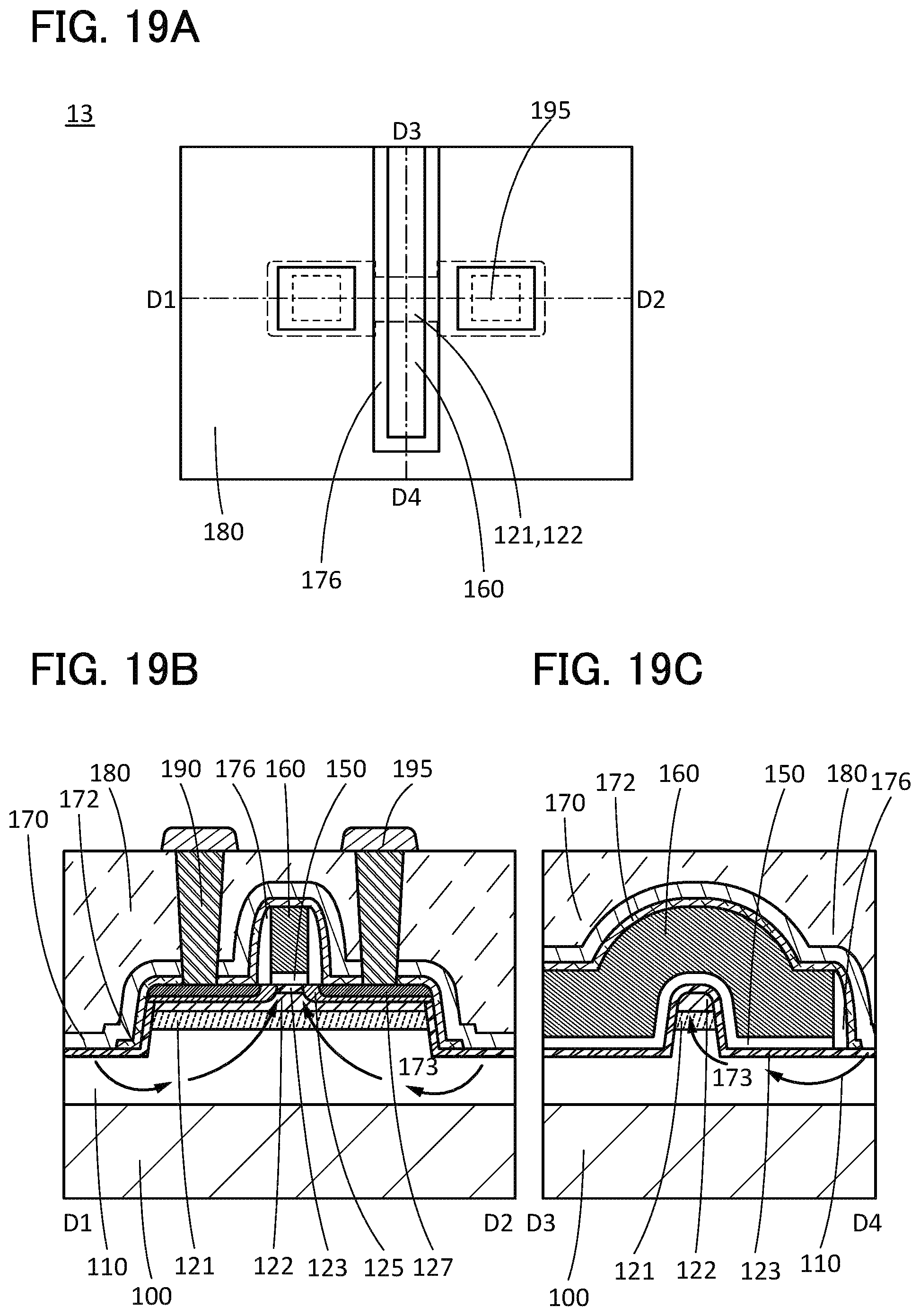 Patent US11777038 Figure 19 – Semiconductor device, method for manufacturing the same, and electronic device