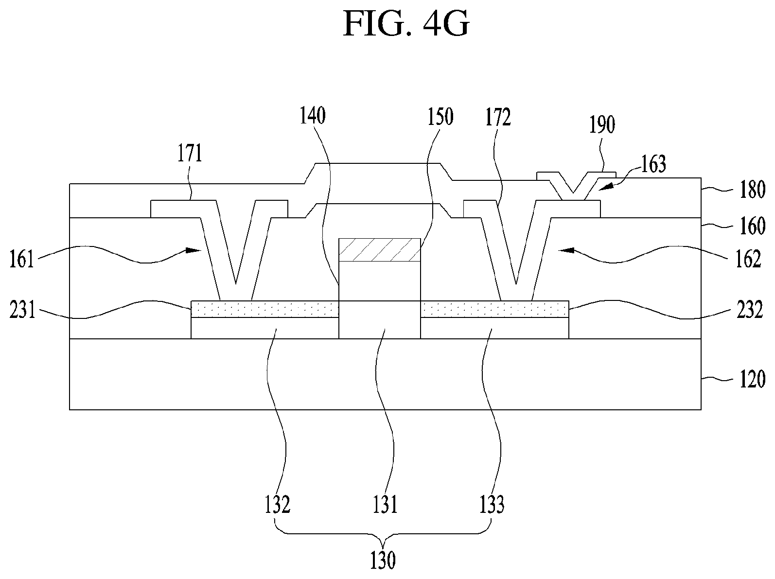 Patent US11777039 Figure 6 – Method of fabricating thin film transistor and display including the same