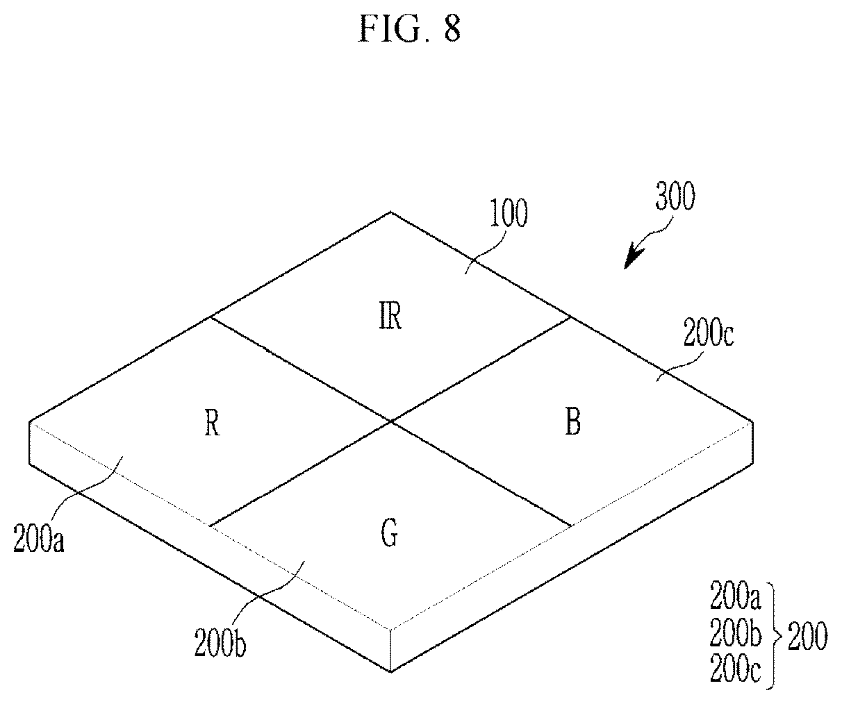 Patent US11777048 Figure 8 – Sensors and electronic devices