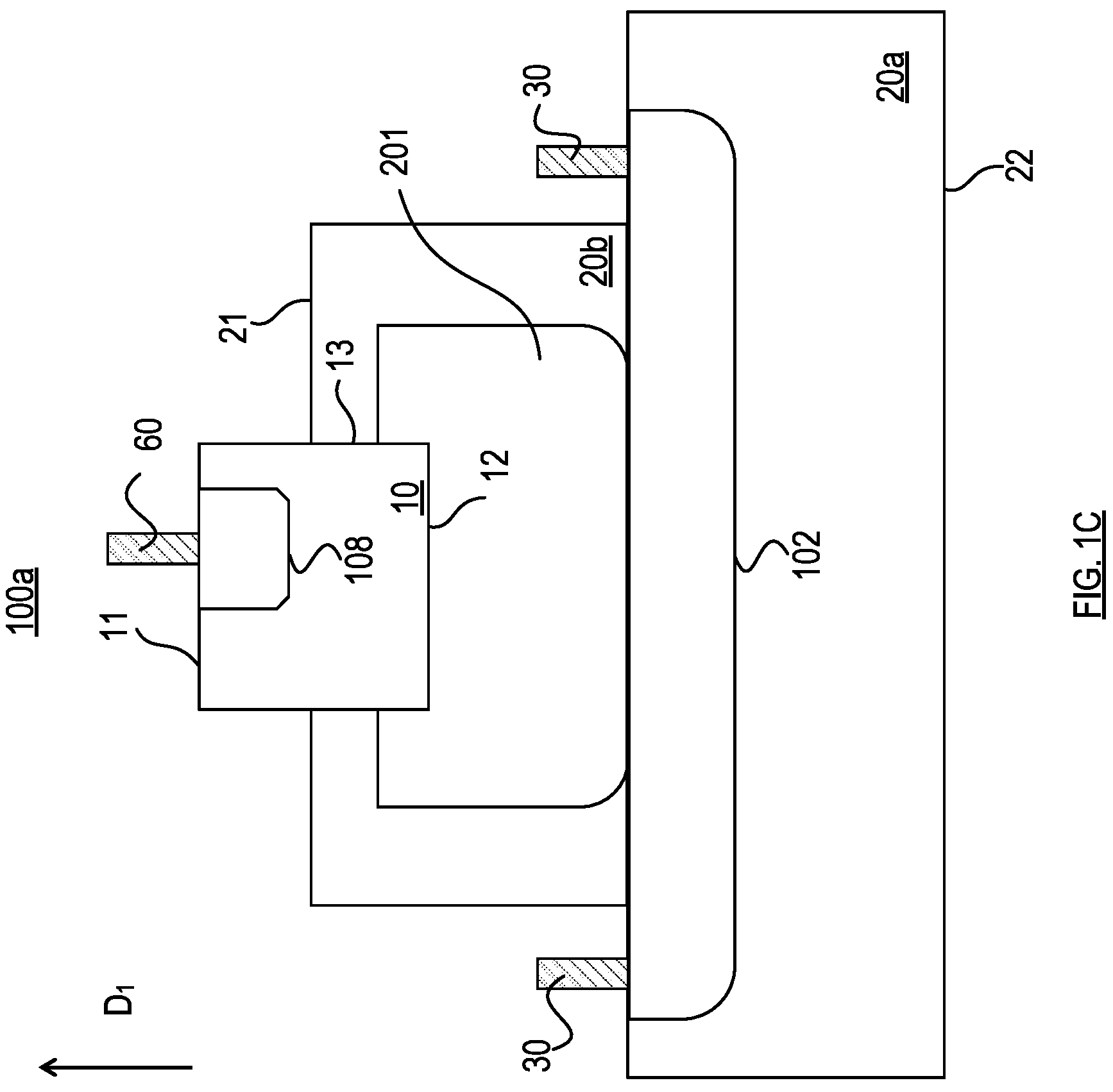 Patent US11777049 Figure 3 – Photo-detecting apparatus with low dark current