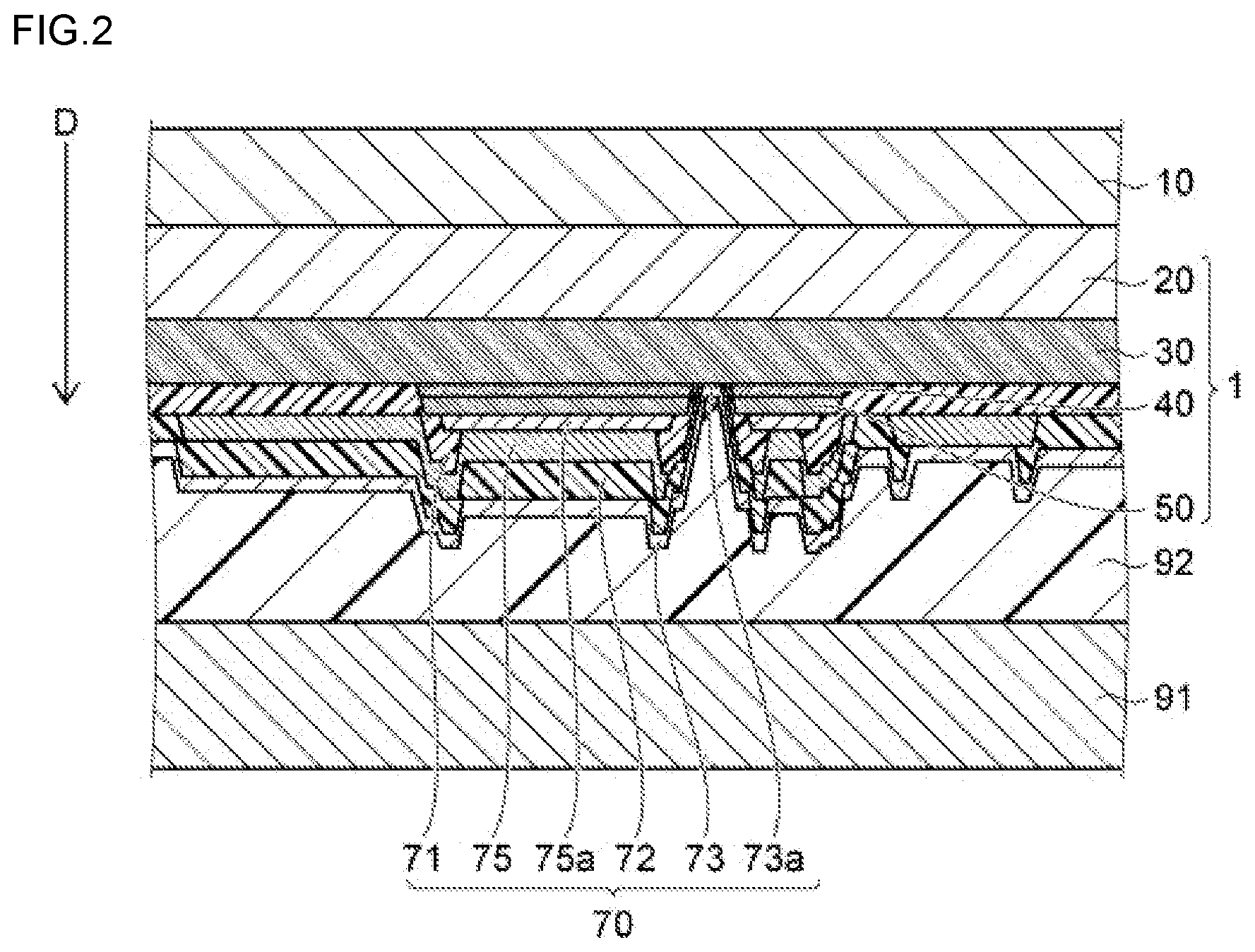 Patent US11777051 Figure 2 – Method of manufacturing light-emitting element