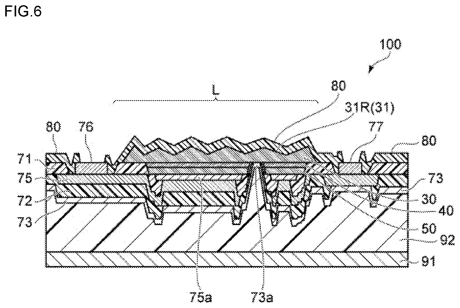 Patent US11777051 Figure 6 – Method of manufacturing light-emitting element