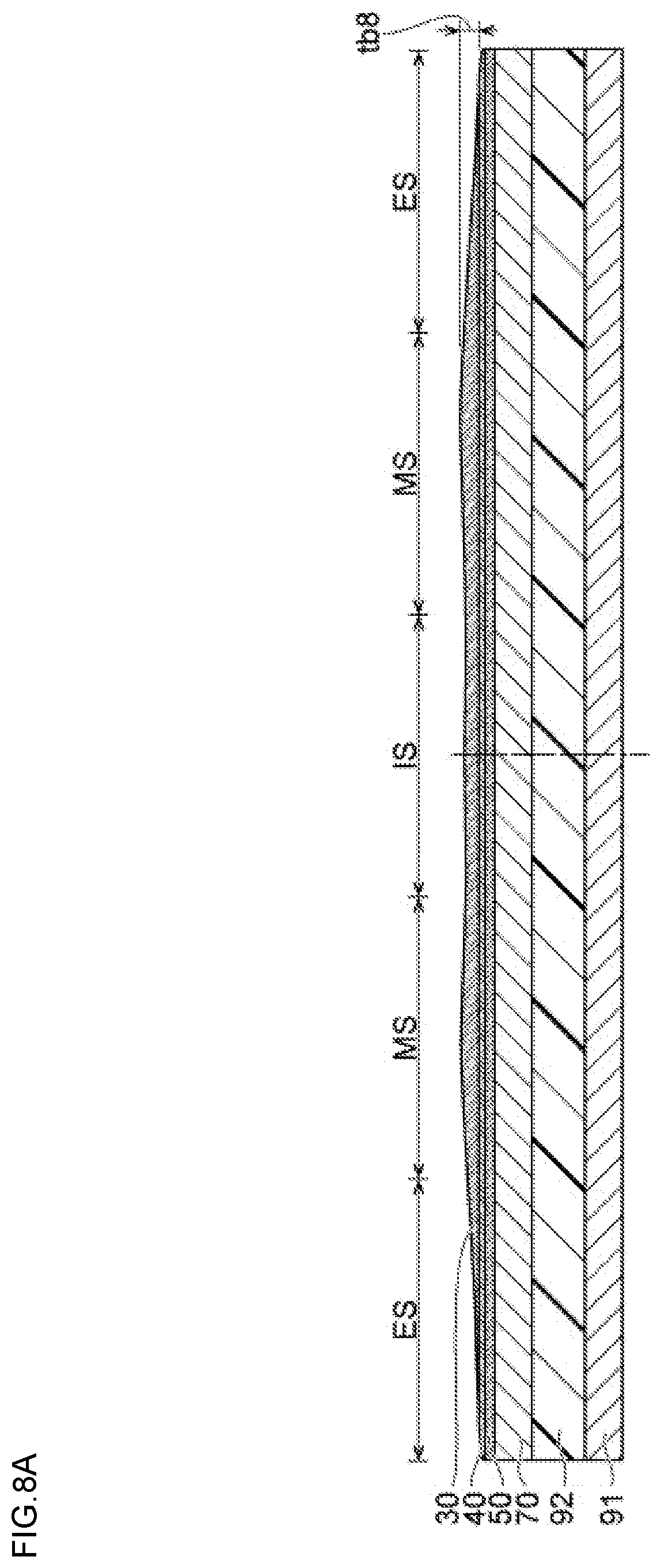 Patent US11777051 Figure 8 – Method of manufacturing light-emitting element