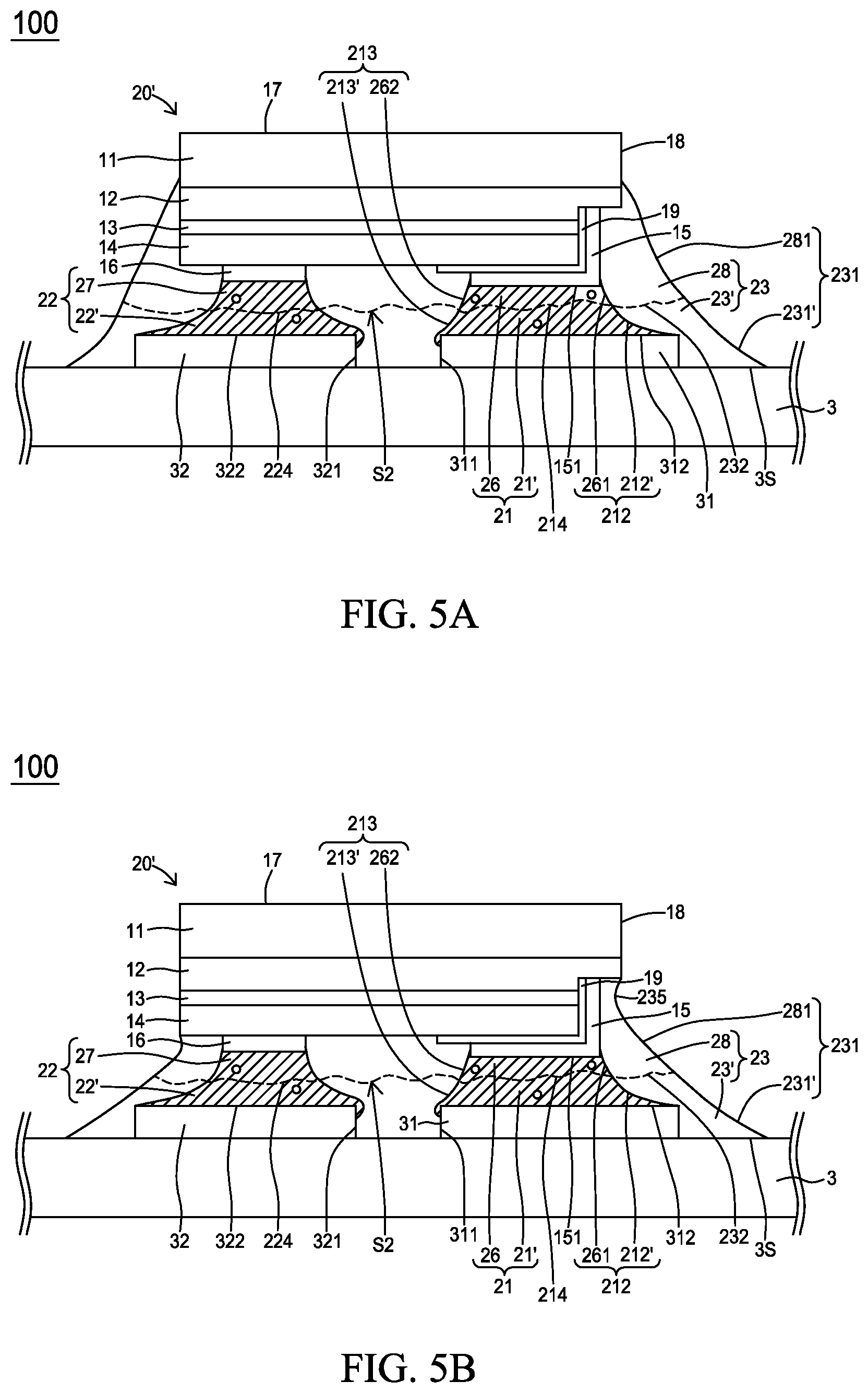 Patent US11777052 Figure 5 – Method of repairing the light emitting device