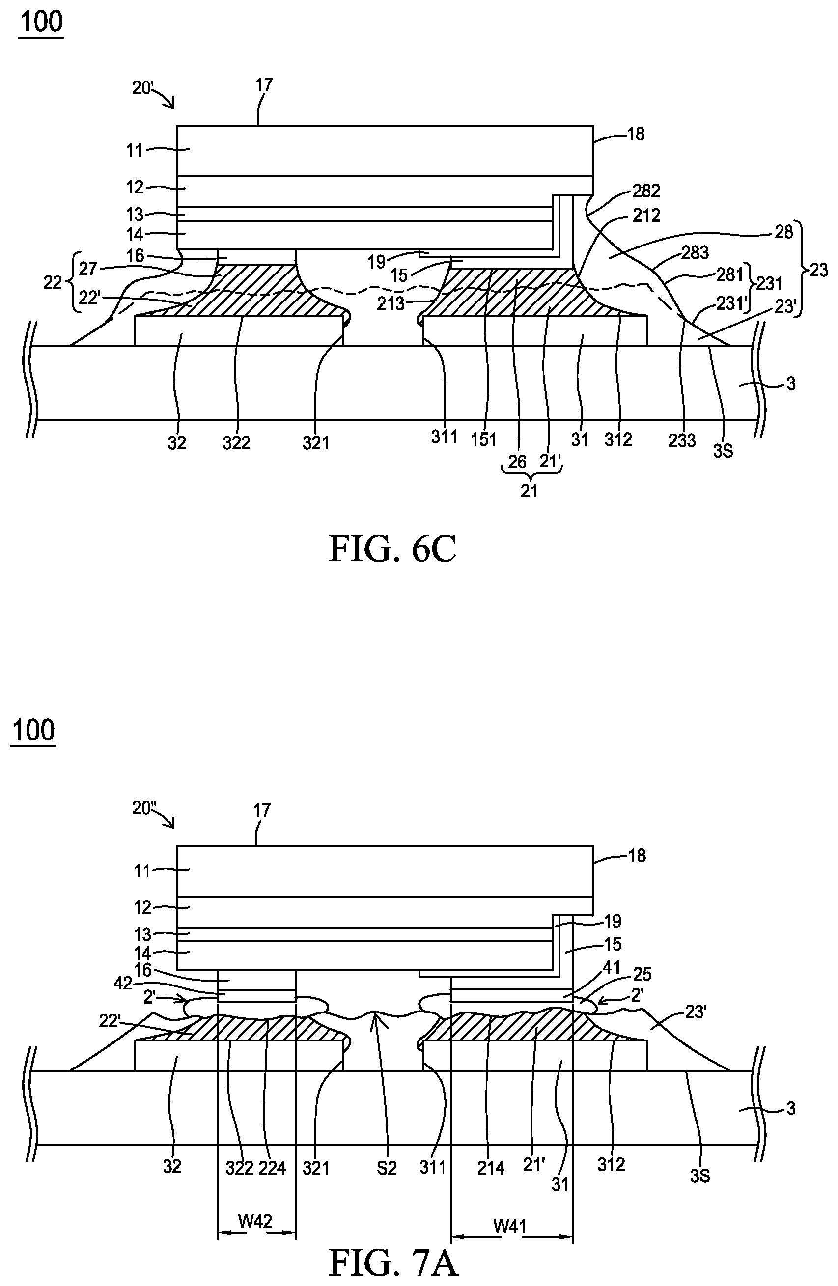Patent US11777052 Figure 7 – Method of repairing the light emitting device
