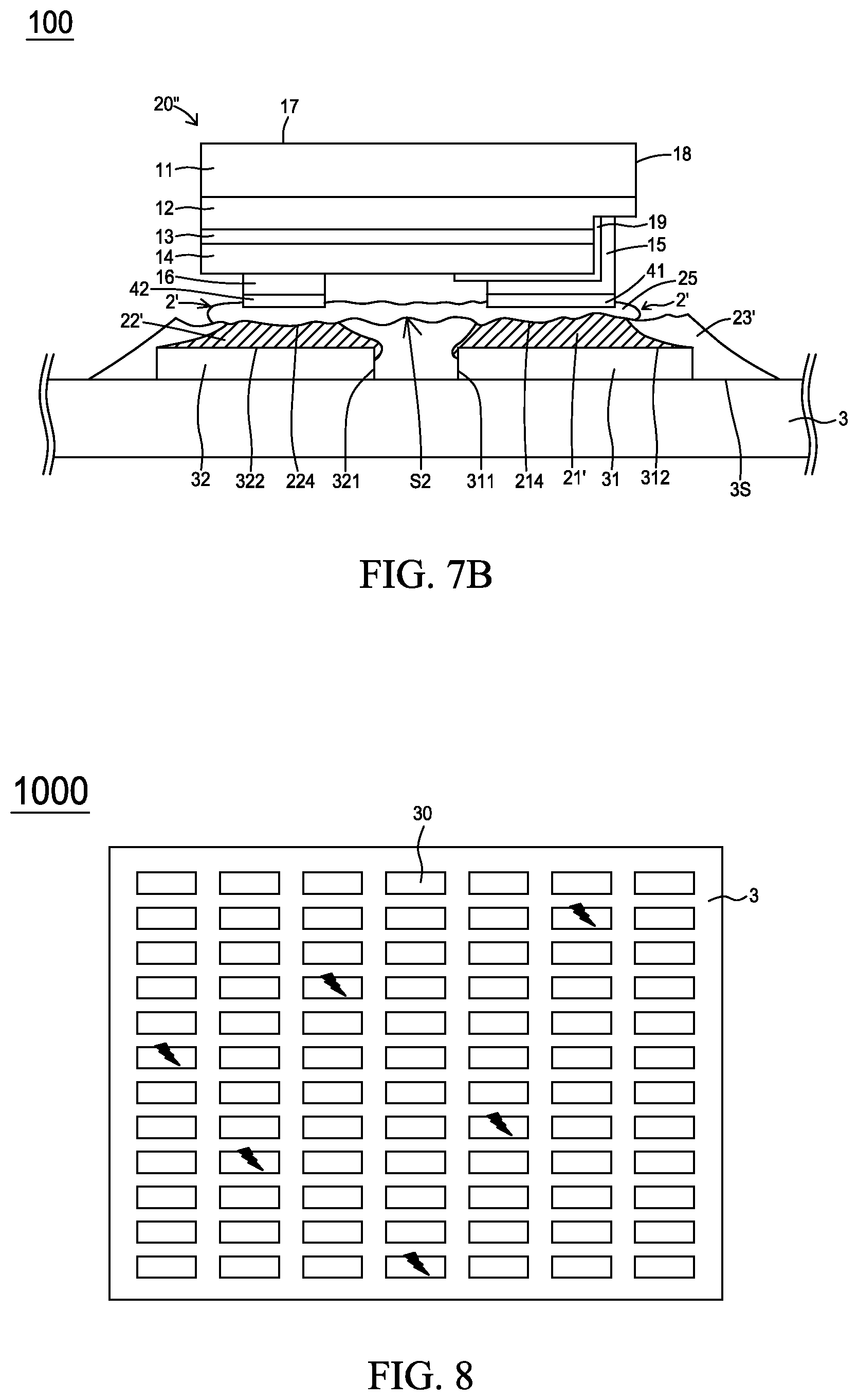 Patent US11777052 Figure 8 – Method of repairing the light emitting device