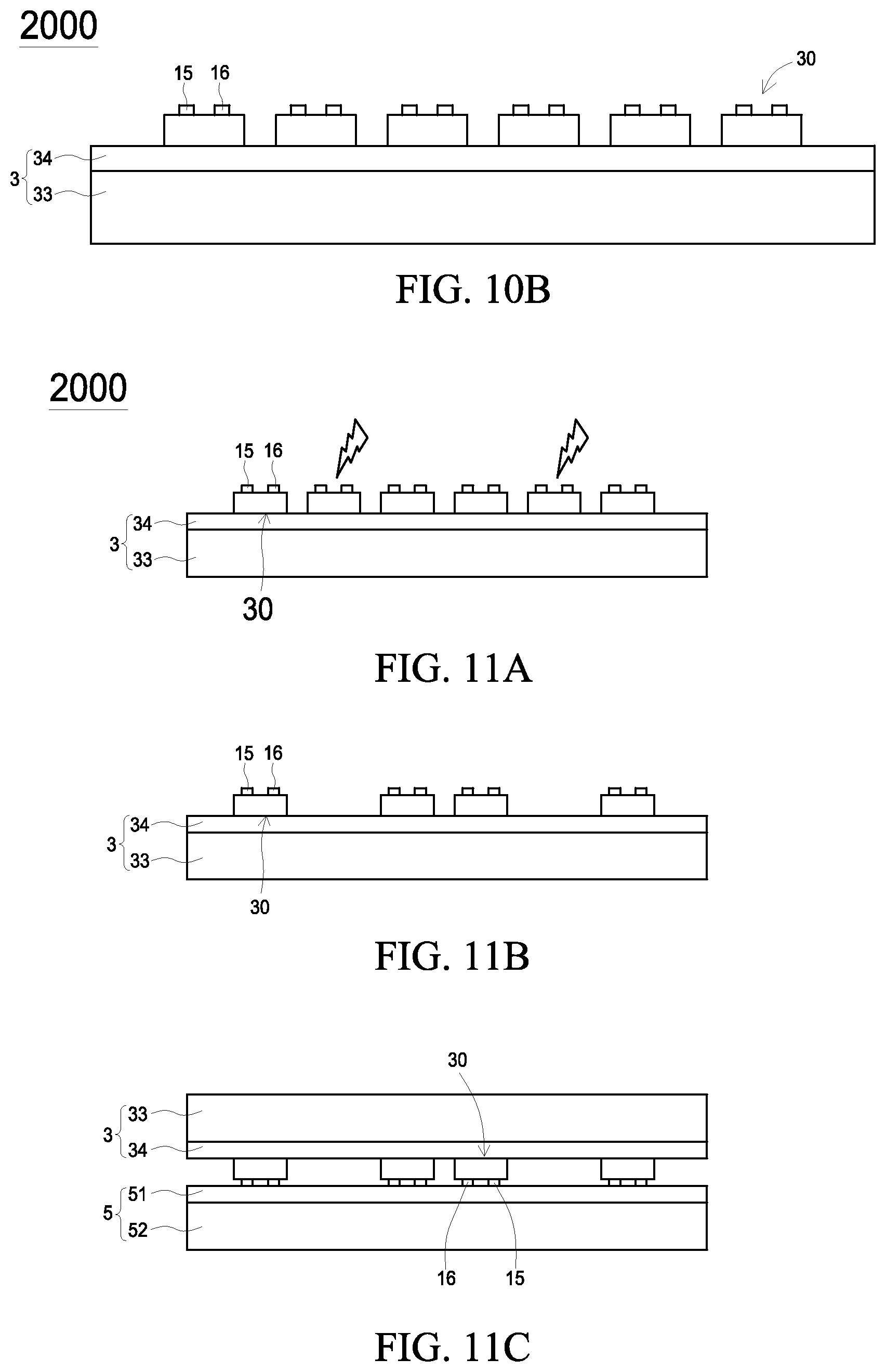 Patent US11777052 Figure 10 – Method of repairing the light emitting device