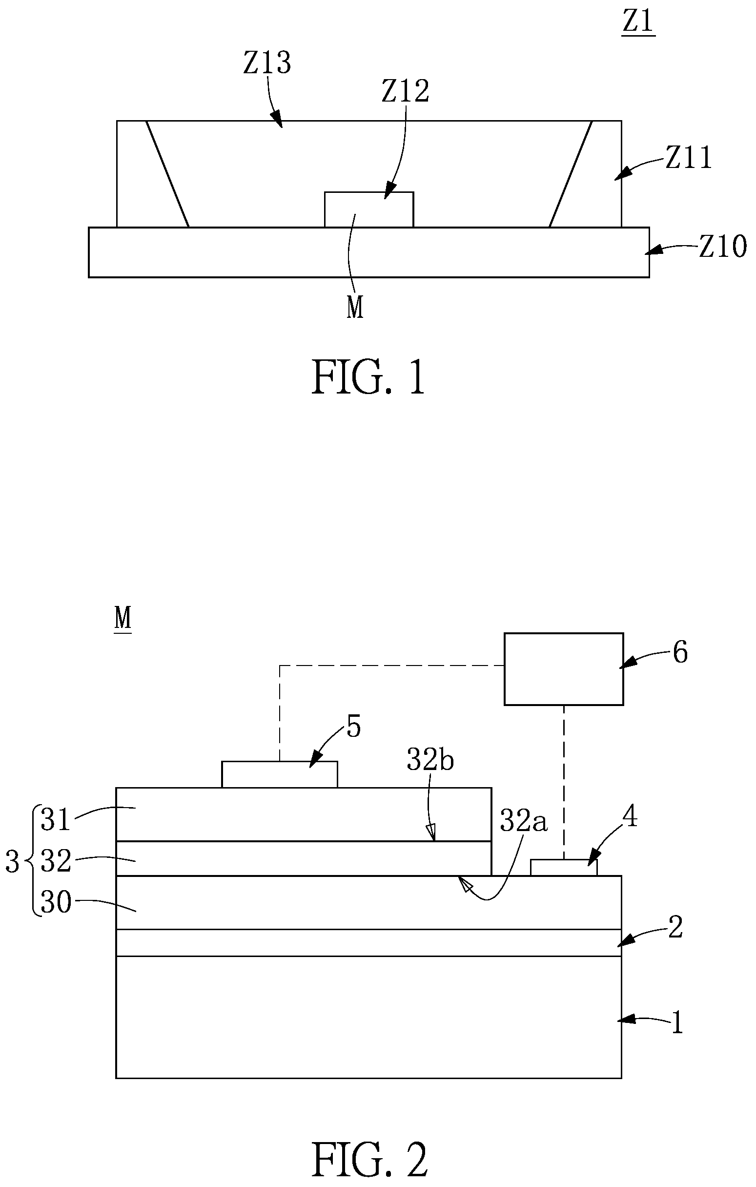 Patent US11777053 Figure 1 – Light-emitting diode