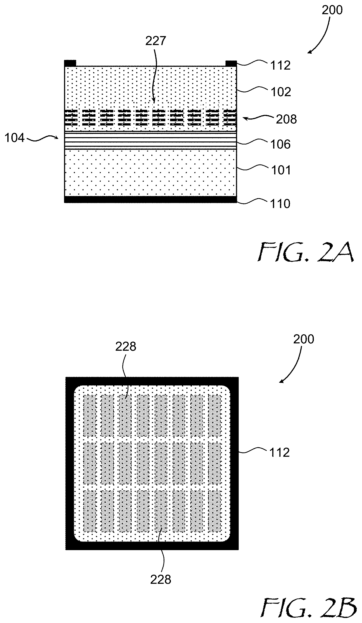 Patent US11777054 Figure 2 – Light-emitting diode with hyperbolic metamaterial