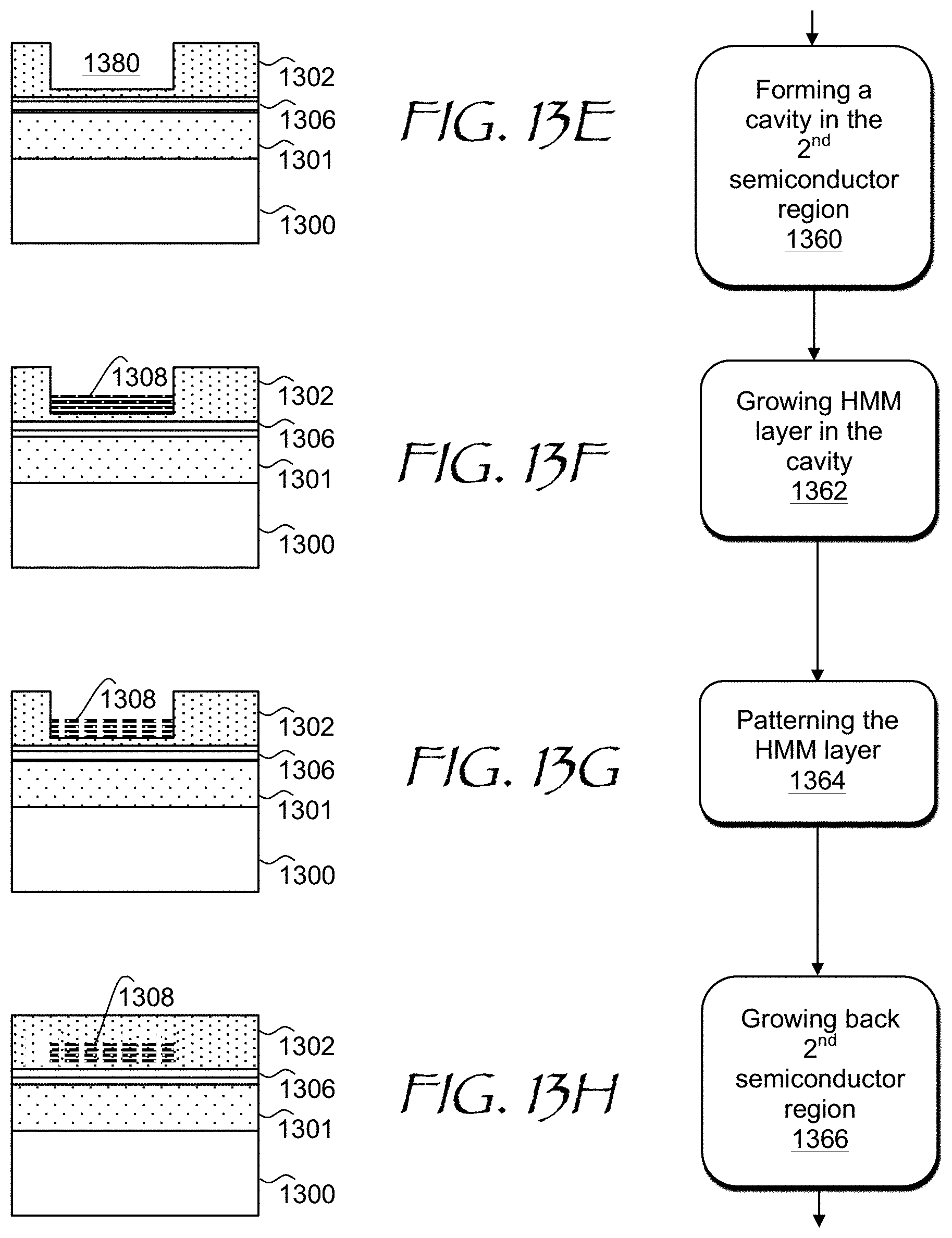 Patent US11777054 Figure 10 – Light-emitting diode with hyperbolic metamaterial