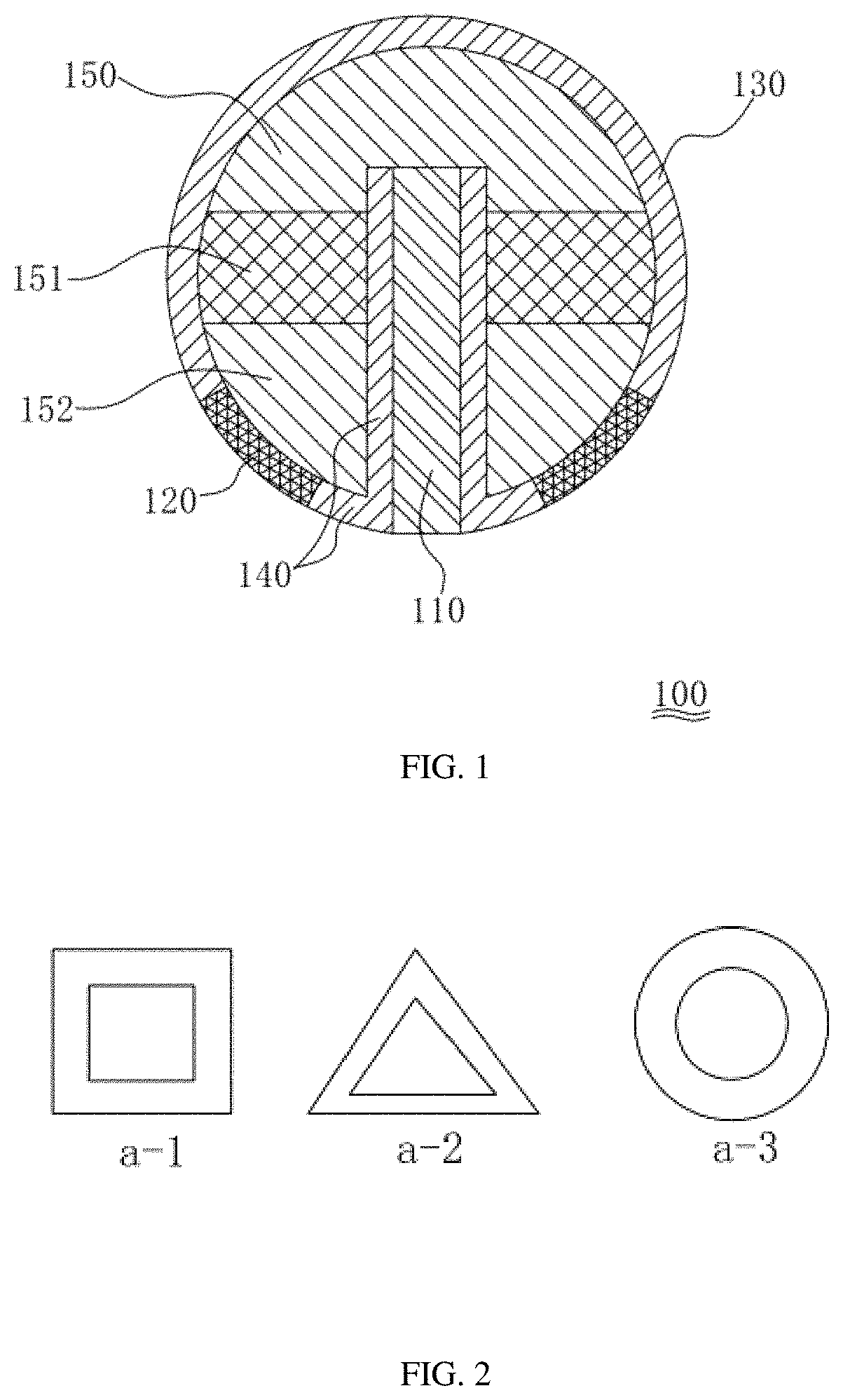 Patent US11777057 Figure 1 – Spherical LED chip, method for manufacturing the same, display panel, and method for spherical LED chip transfer
