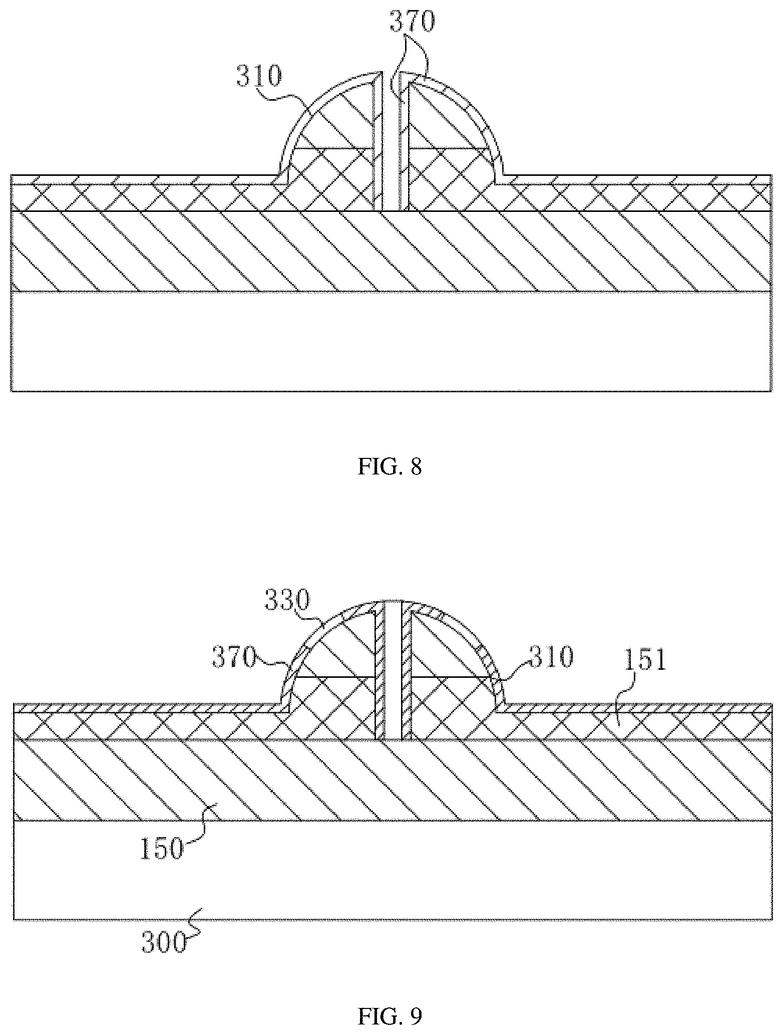 Patent US11777057 Figure 5 – Spherical LED chip, method for manufacturing the same, display panel, and method for spherical LED chip transfer