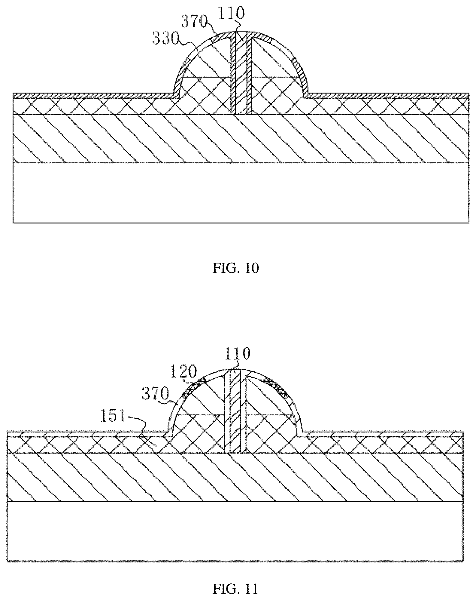 Patent US11777057 Figure 6 – Spherical LED chip, method for manufacturing the same, display panel, and method for spherical LED chip transfer