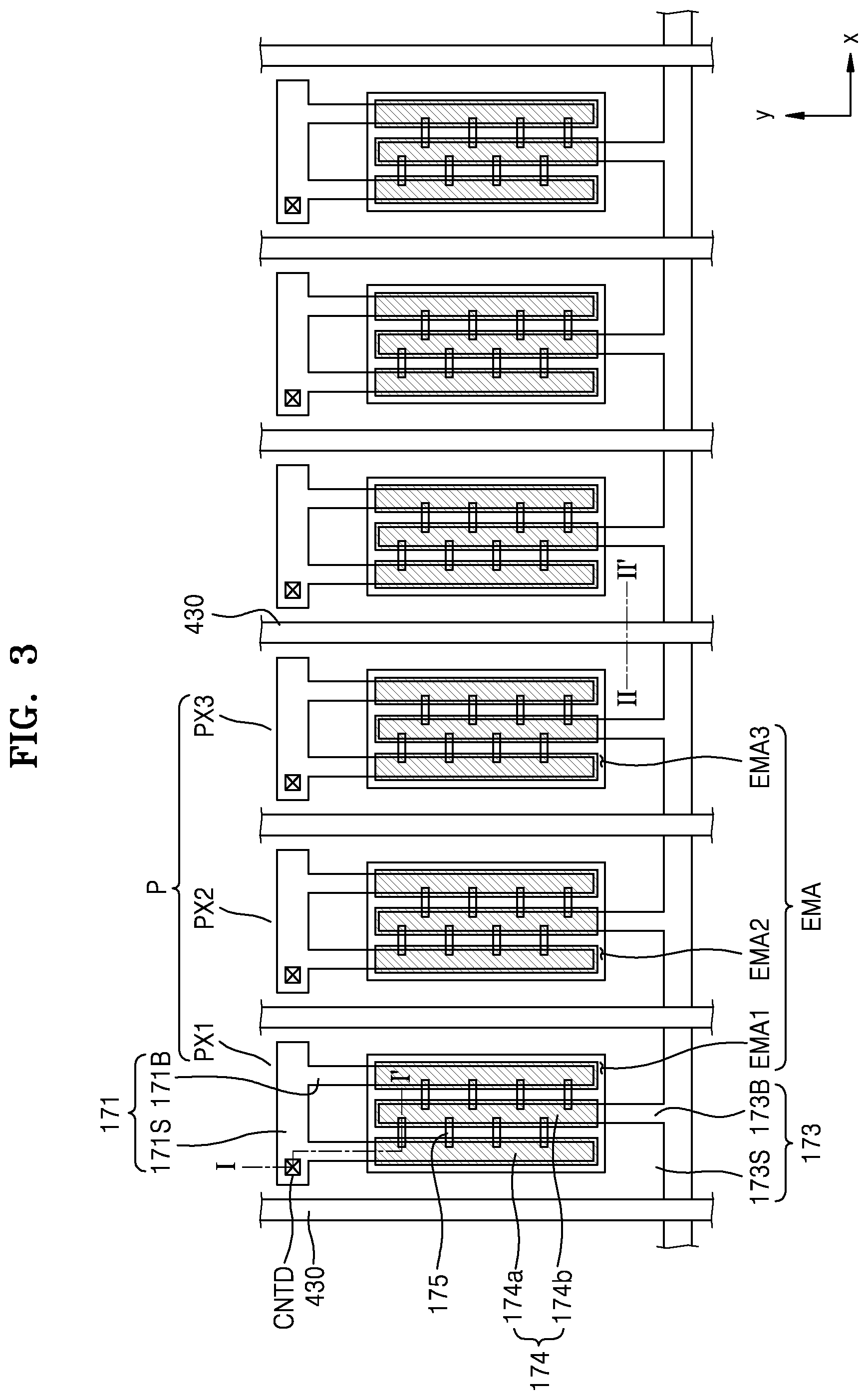 Patent US11777058 Figure 3 – Light-emitting device and display apparatus including the same