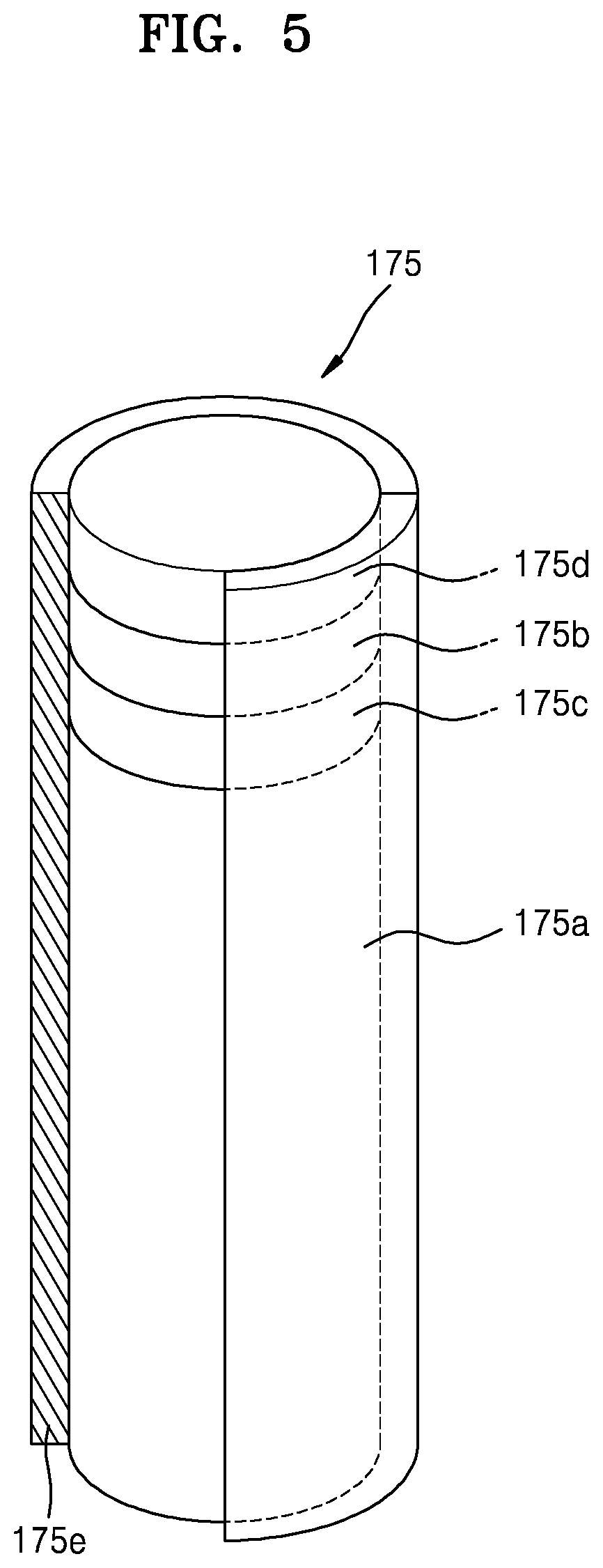 Patent US11777058 Figure 5 – Light-emitting device and display apparatus including the same