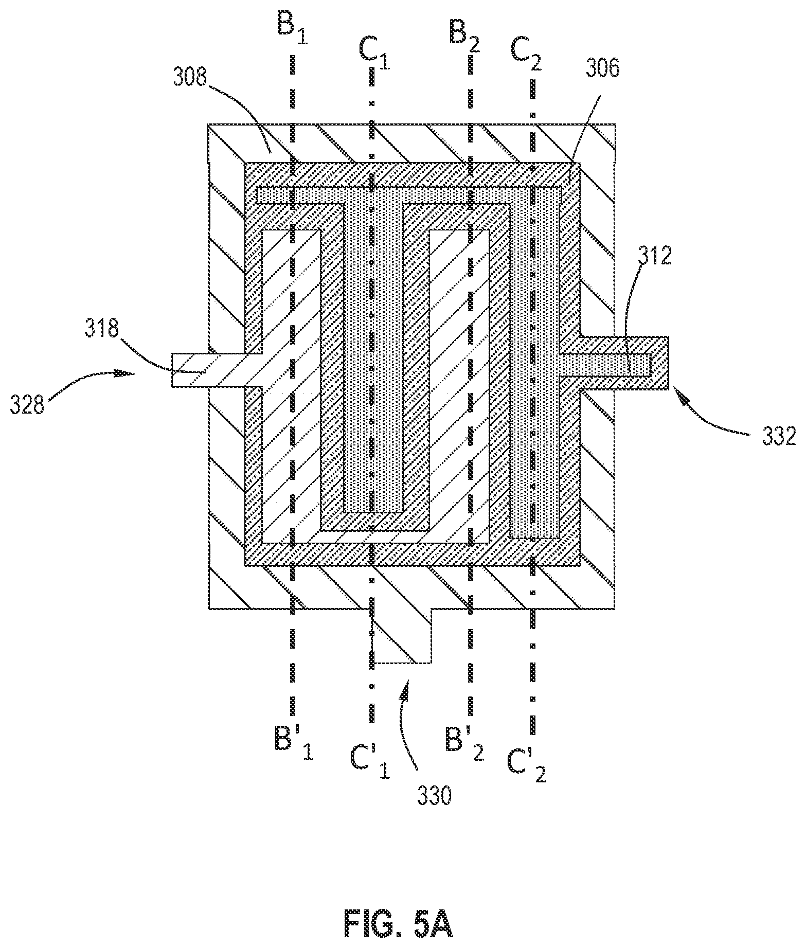 Patent US11777061 Figure 5 – Light emitting diode device with tunable emission