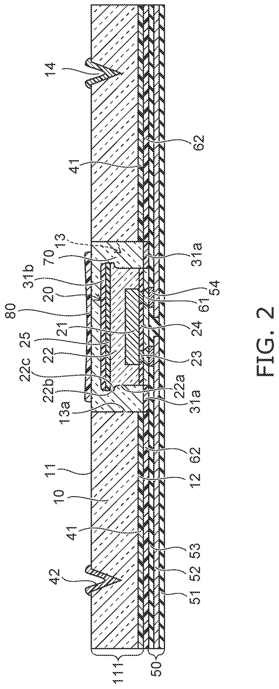 Patent US11777063 Figure 2 – Method for manufacturing planar light source, planar light source, and light source