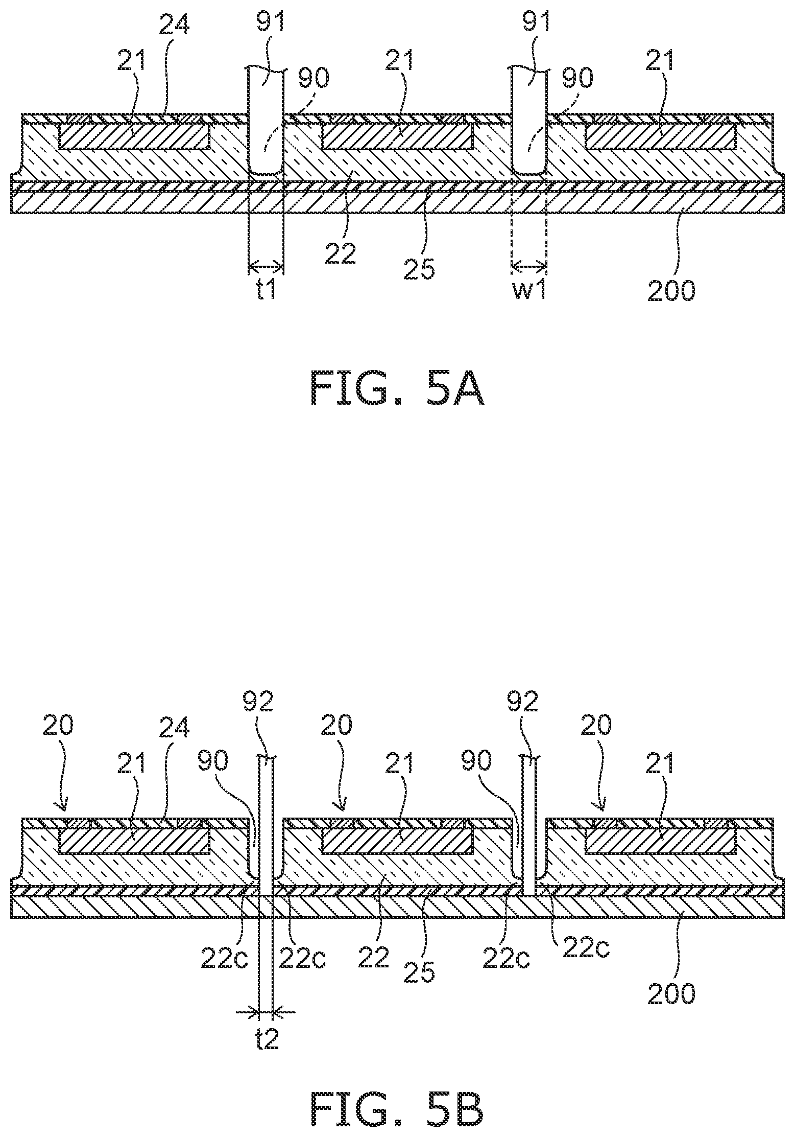 Patent US11777063 Figure 5 – Method for manufacturing planar light source, planar light source, and light source