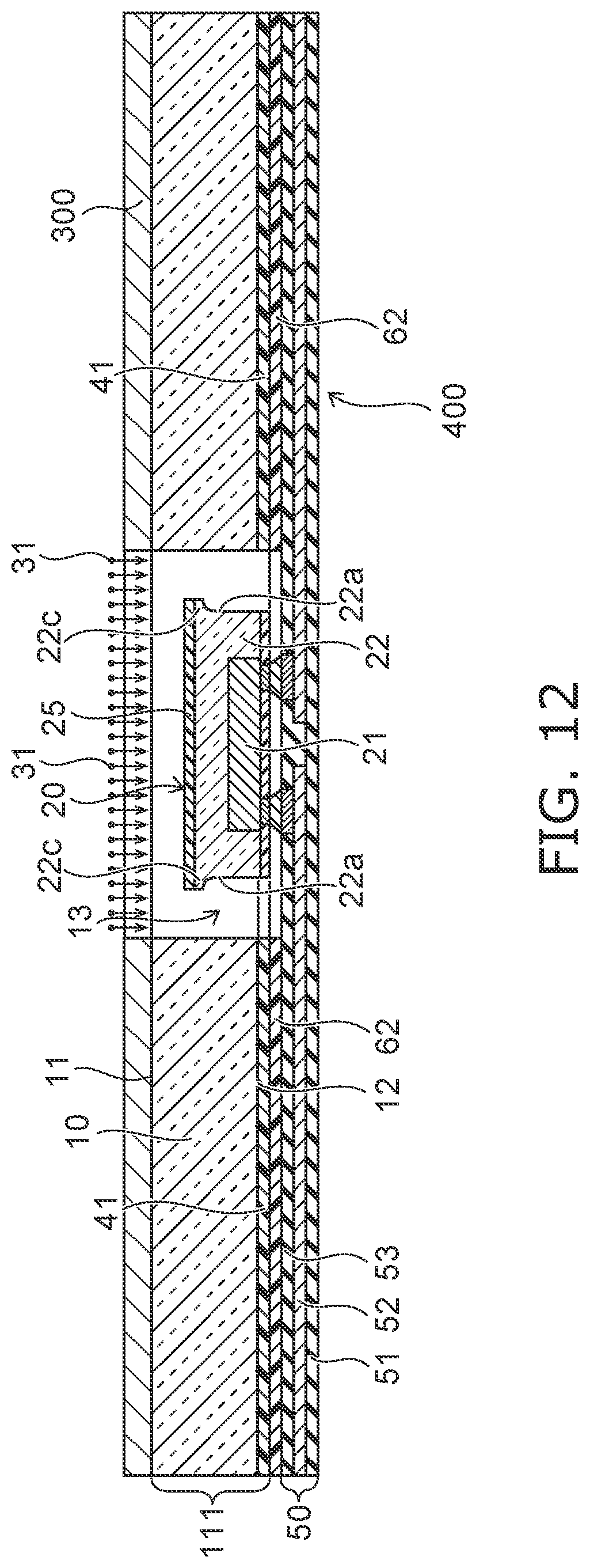 Patent US11777063 Figure 12 – Method for manufacturing planar light source, planar light source, and light source