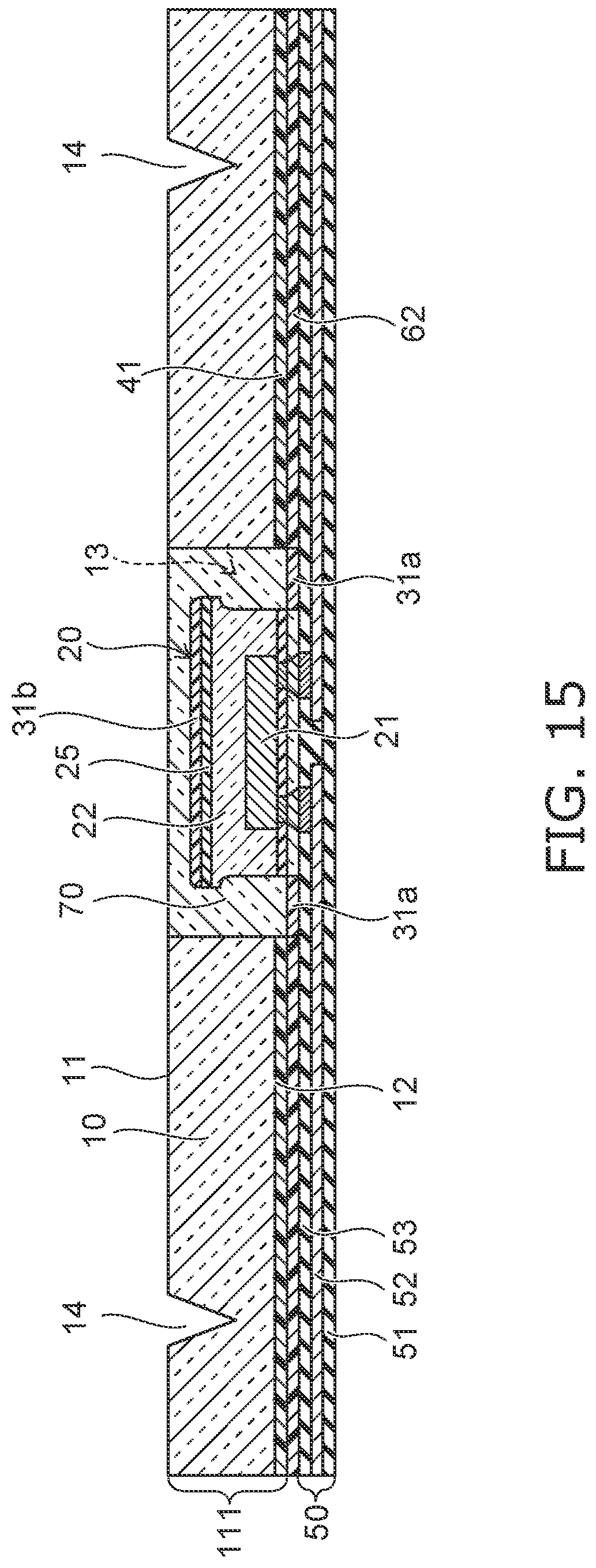 Patent US11777063 Figure 15 – Method for manufacturing planar light source, planar light source, and light source