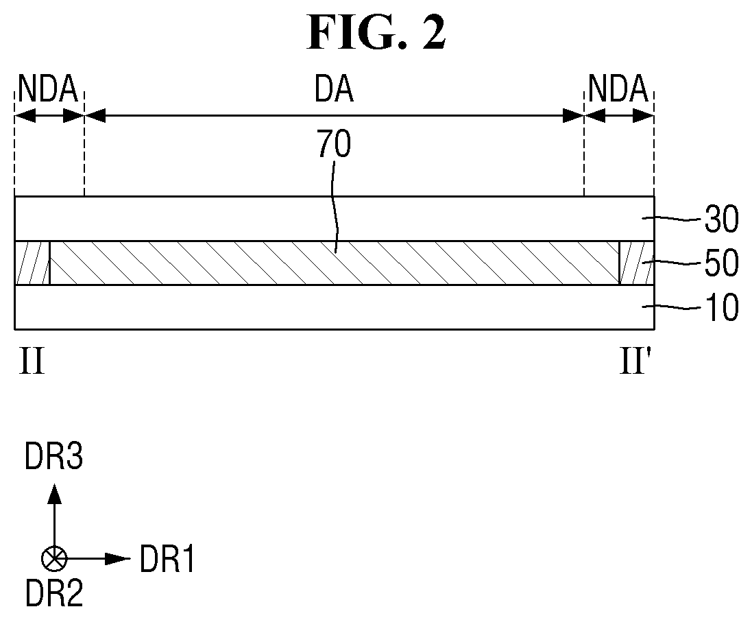 Patent US11777064 Figure 2 – Display device and method of repairing display device