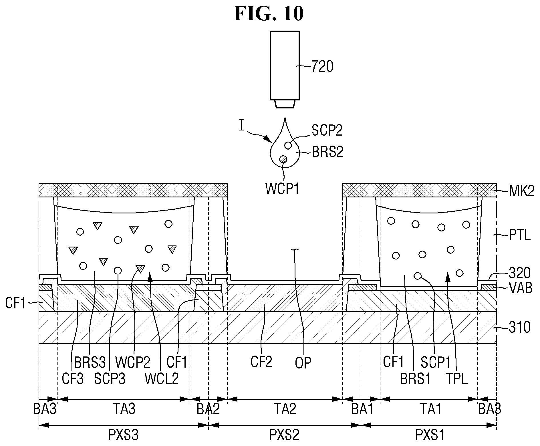 Patent US11777064 Figure 10 – Display device and method of repairing display device