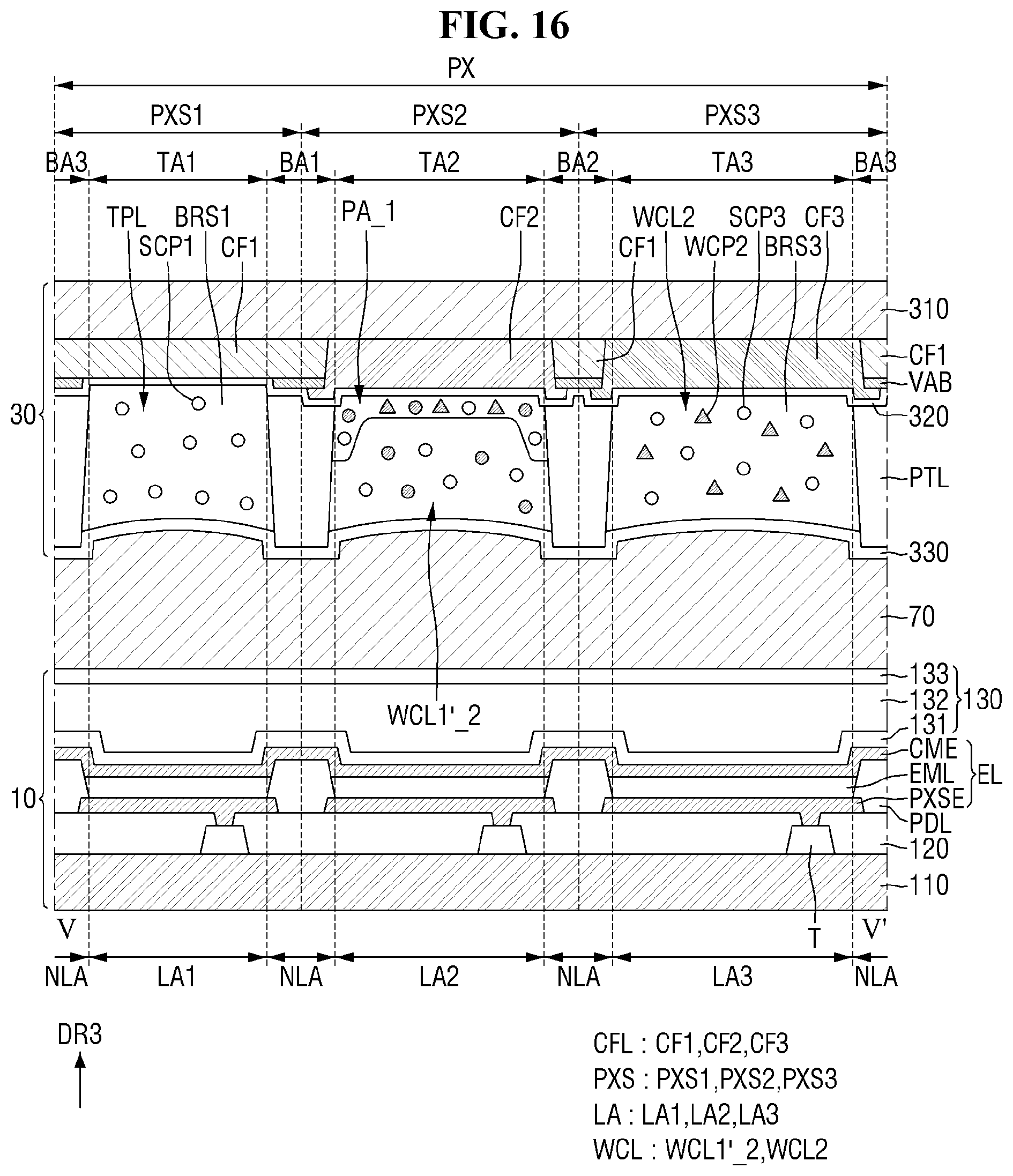 Patent US11777064 Figure 16 – Display device and method of repairing display device
