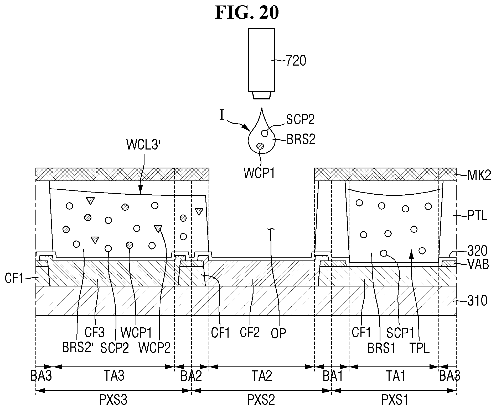 Patent US11777064 Figure 20 – Display device and method of repairing display device
