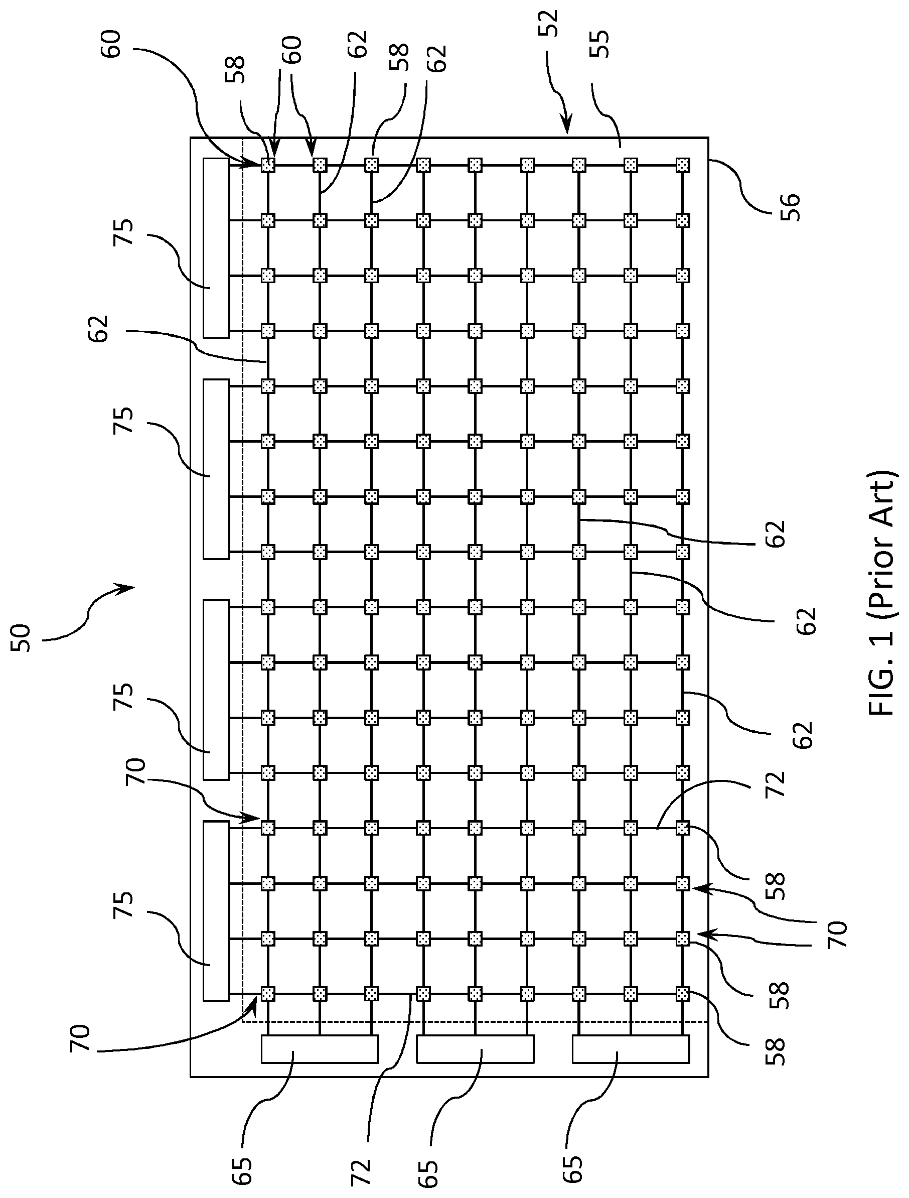Patent US11777067 — Bezel-free display tile with edge-wrapped conductors and methods of manufacture — Figure 1