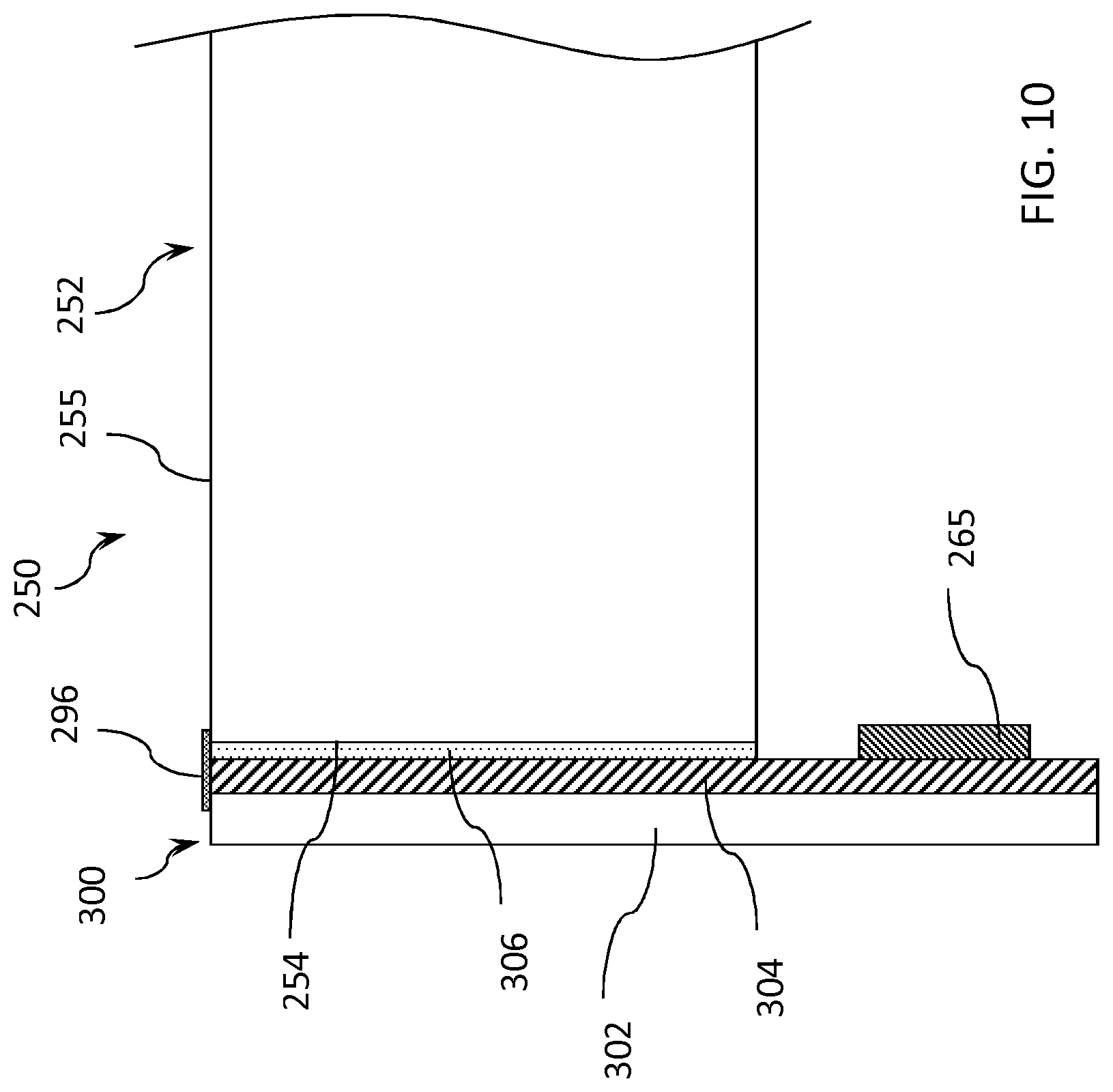 Patent US11777067 Figure 8 – Bezel-free display tile with edge-wrapped conductors and methods of manufacture